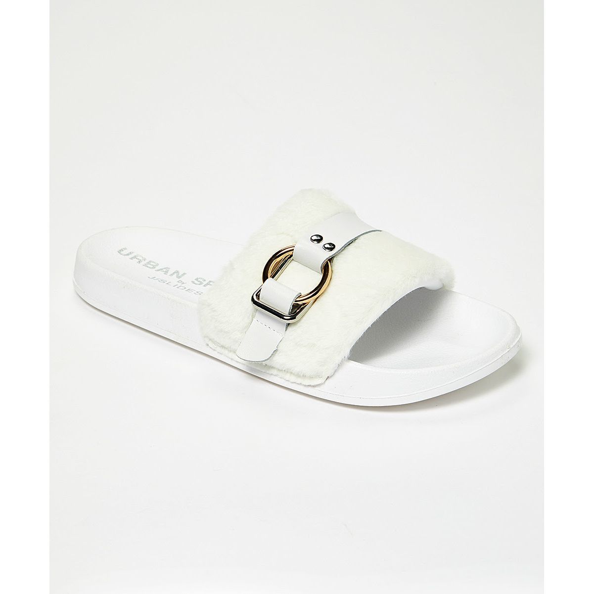 Other NIB Urban Sport by J/Slides Bravo White Slide Sandals 9 Size US 9 / IT 39 - 1 Preview