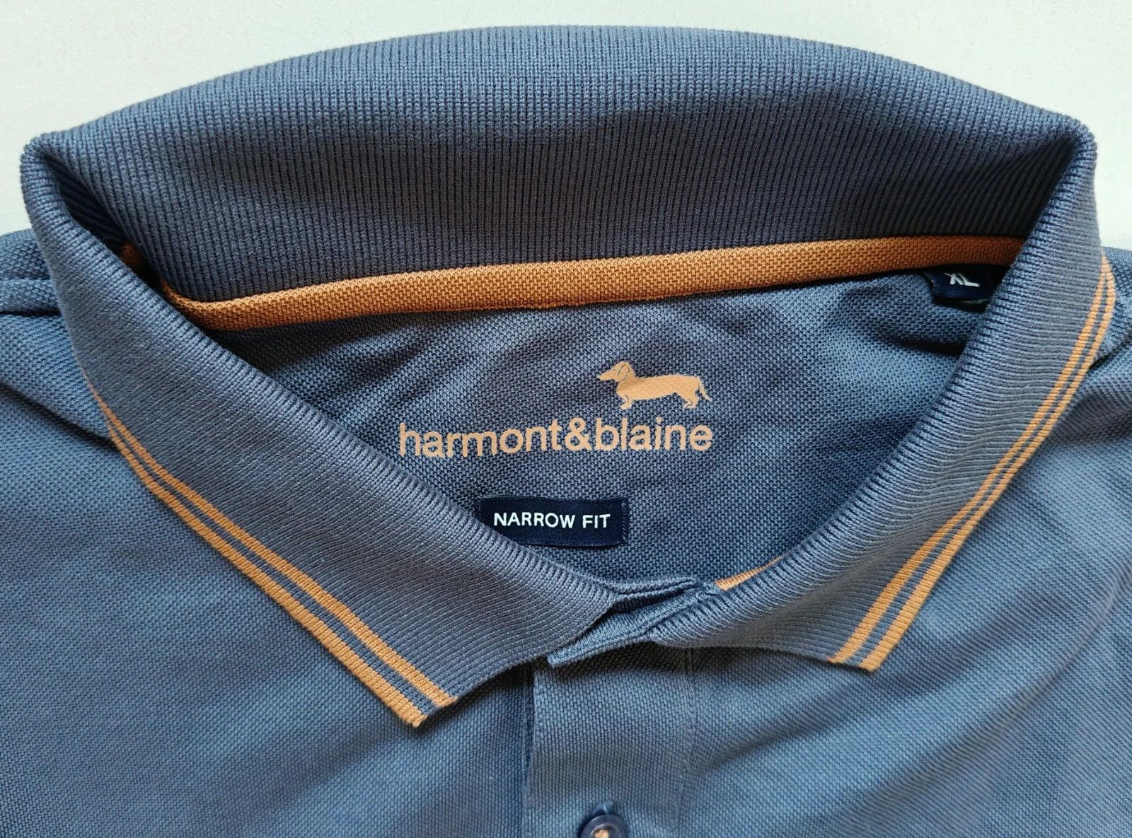 Harmont & Blaine Harmont & Blaine Longsleeves Polo Shirt ASM/2143 Size US XL / EU 56 / 4 - 5 Thumbnail