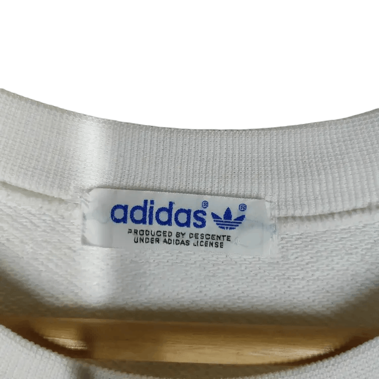 Adidas Vintage 80's Adidas Trefoil X Descente Sweatshirts Size US M / EU 48-50 / 2 - 5 Thumbnail
