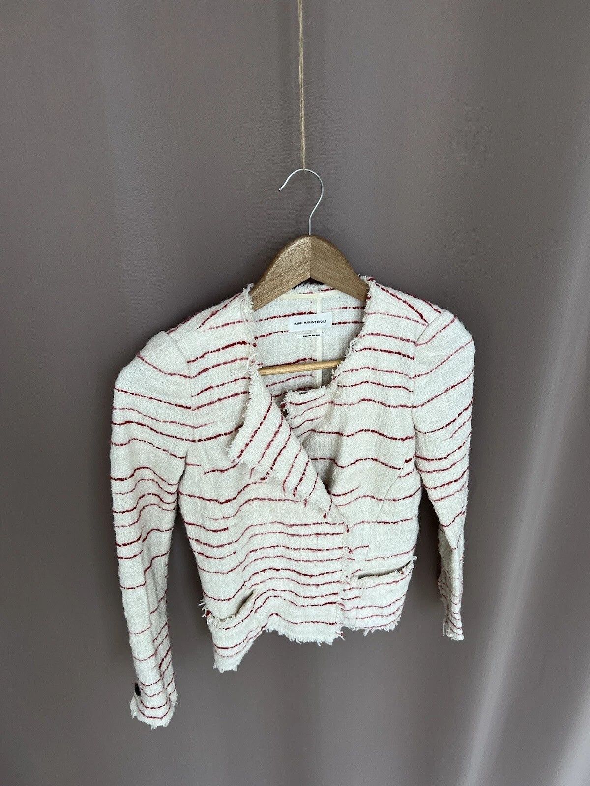 Isabel Marant Isabel Marant Etoile Womens Blazer Size 34 or S Jacket Size S / US 4 / IT 40 - 5 Thumbnail