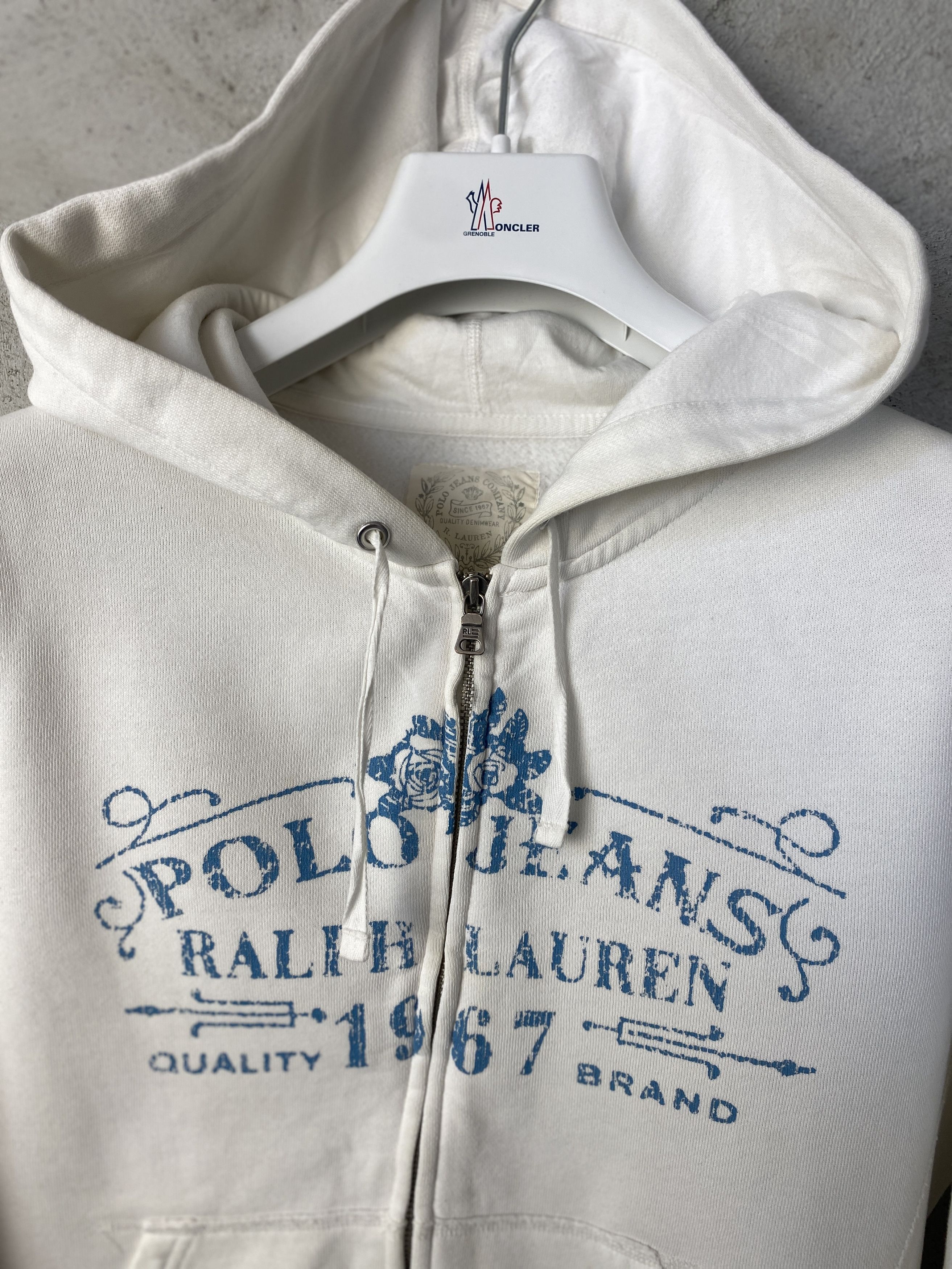Polo Ralph Lauren × Vintage Polo Jeans Ralph Lauren zip-up hoodie y2k 00s Size M / US 6-8 / IT 42-44 - 2 Thumbnail