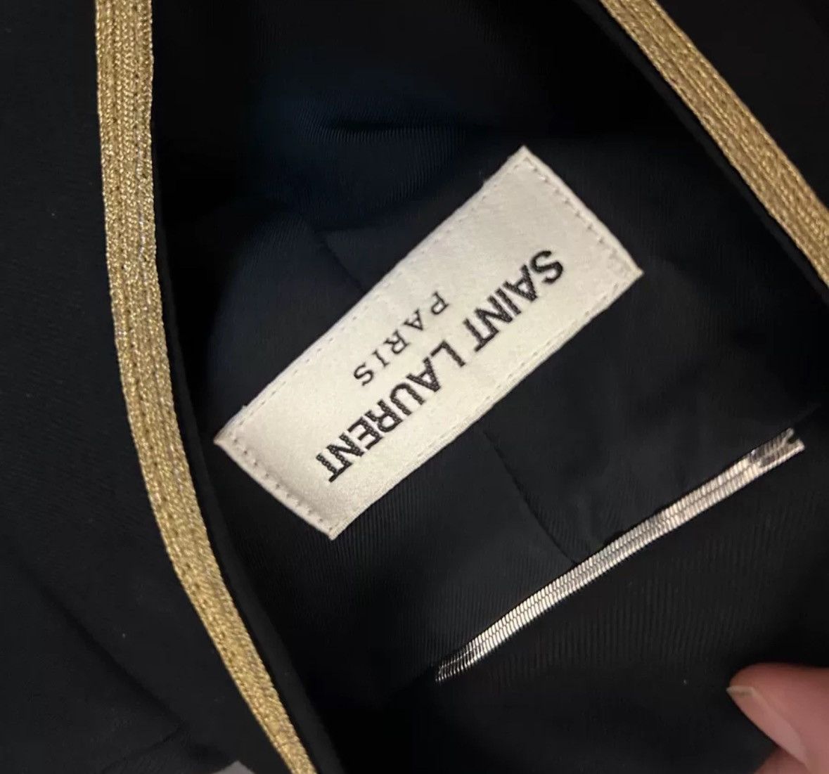 Saint Laurent Paris × Yves Saint Laurent Saint Laurent slp15SS gold wire palace Zhongshan suit Size US M / EU 48-50 / 2 - 5 Thumbnail