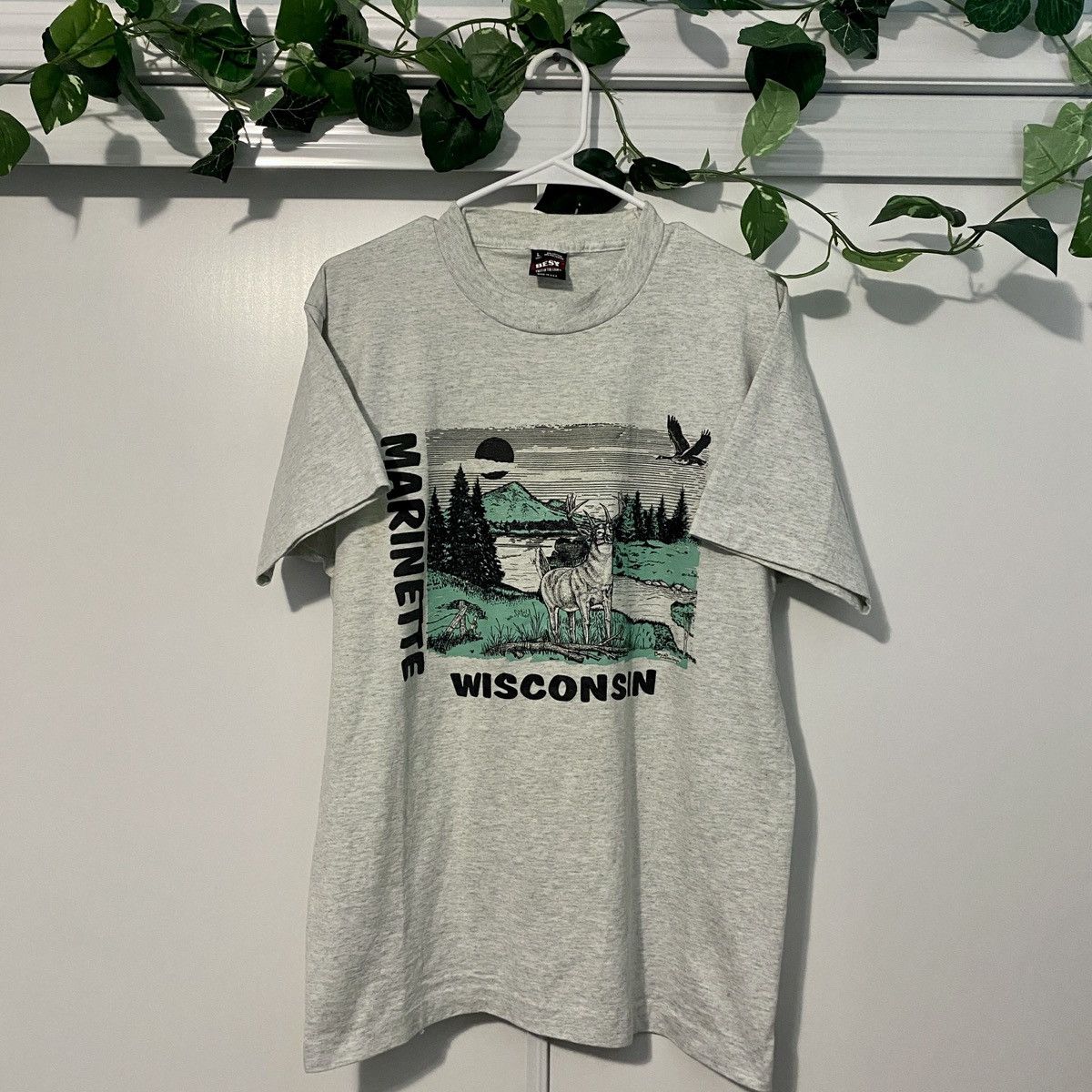 Vintage Vintage 90s Nature Tee Size US L / EU 52-54 / 3 - 1 Thumbnail