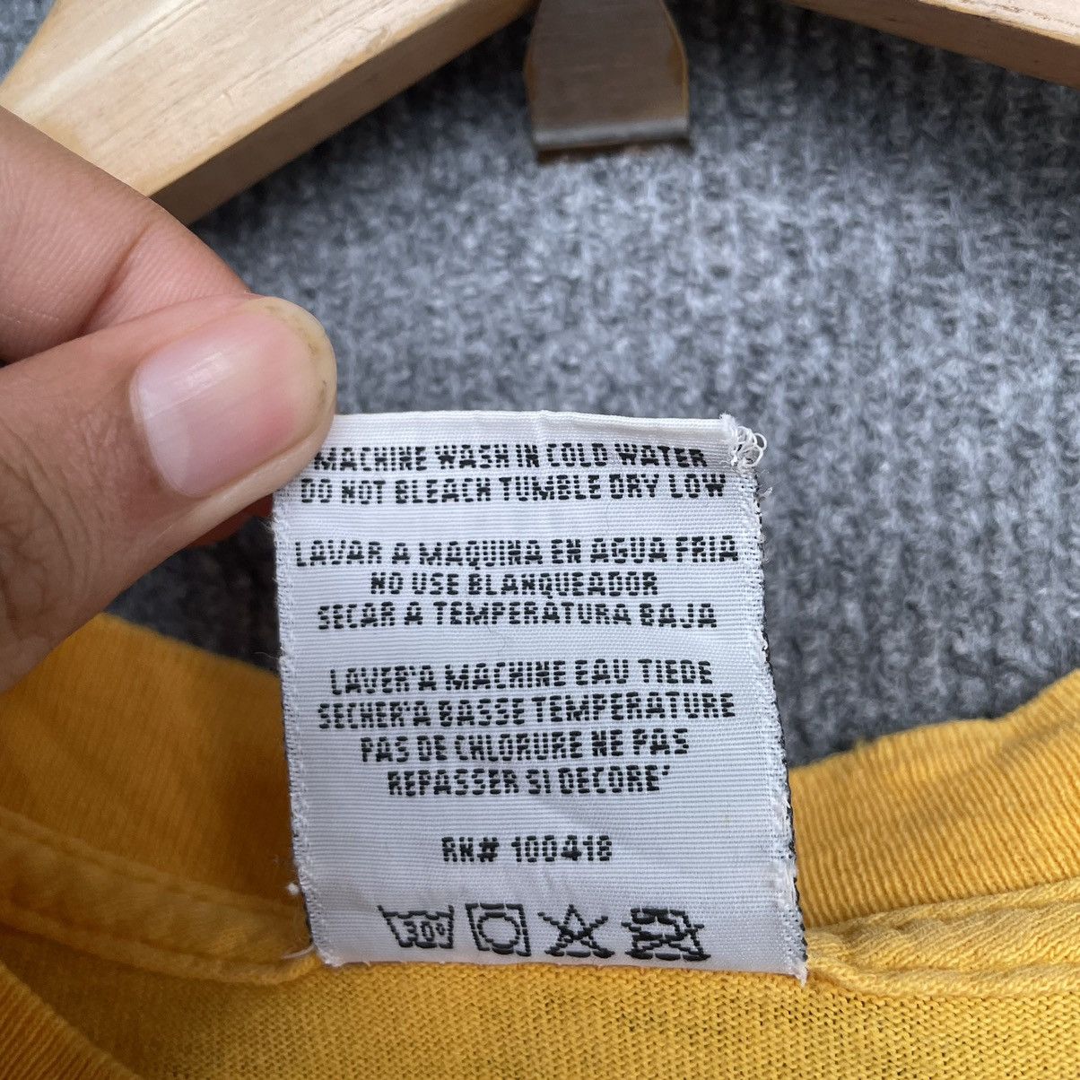 Vintage 90s Proclub Yellow Blank T Shirt Nice & Crispy Size US M / EU 48-50 / 2 - 4 Thumbnail