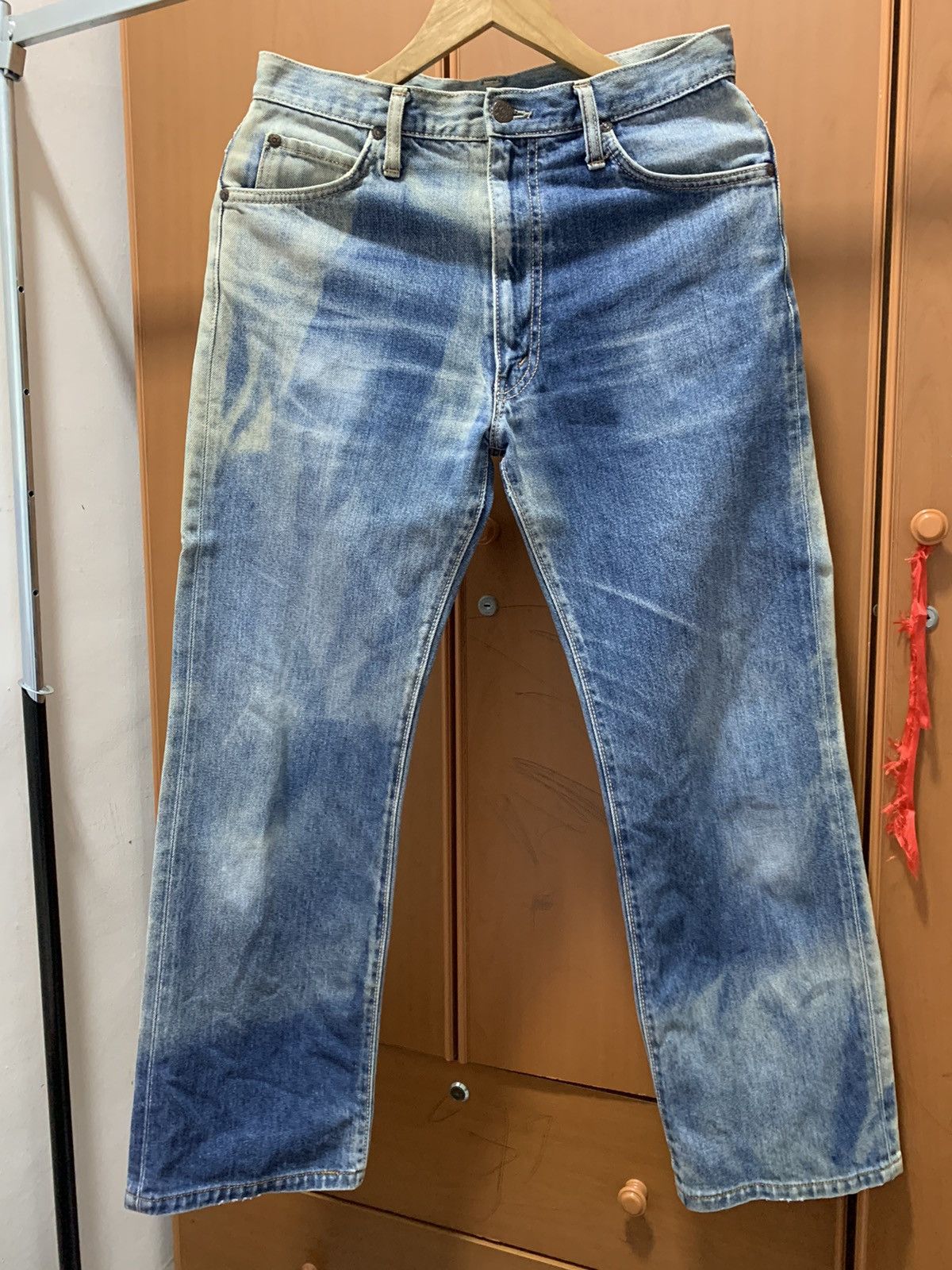 Japanese Brand Vintage Bobson Japan Faded denim jeans Size US 30 / EU 46 - 1 Thumbnail