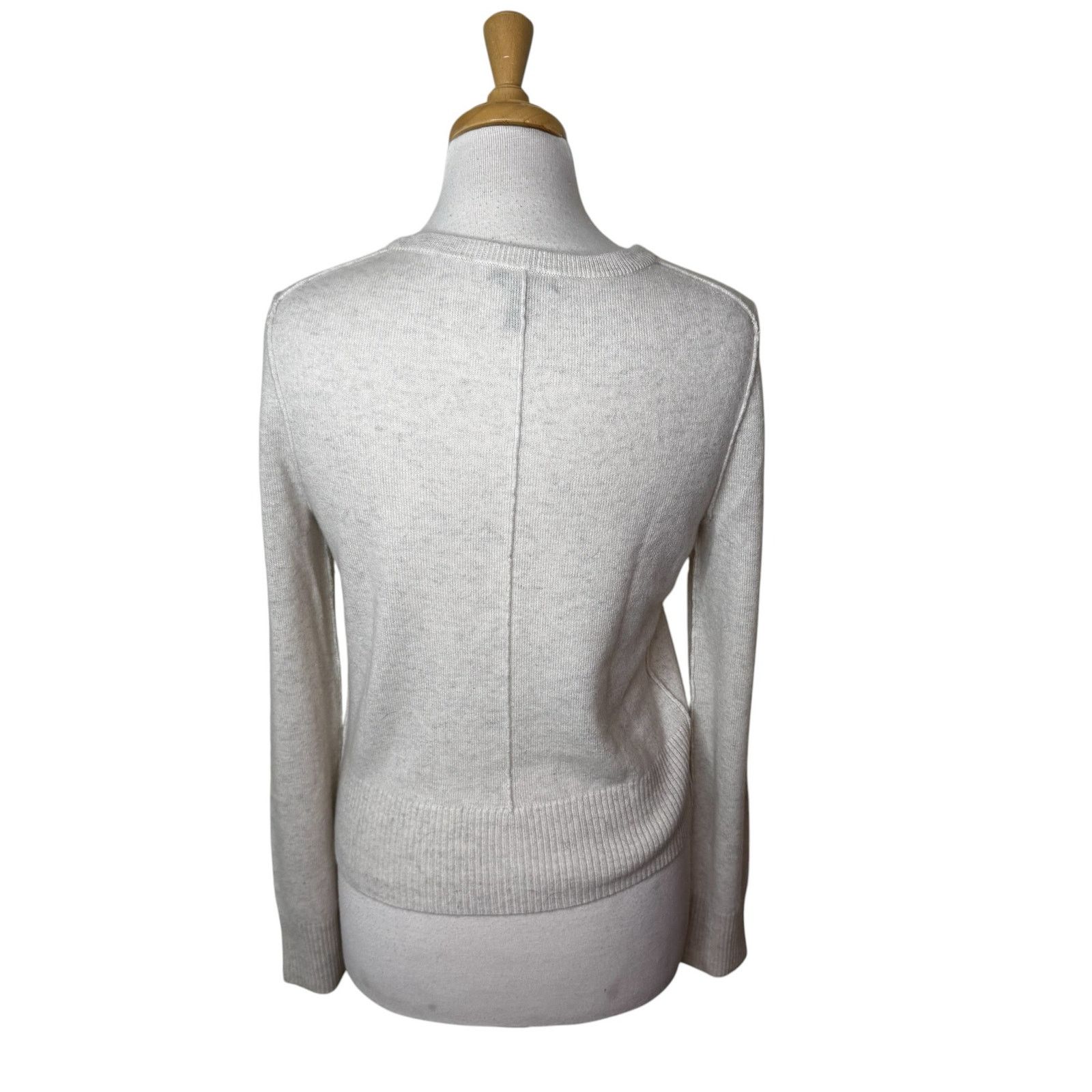 AQUA AQUA CASHMERE 100% Cashmere Button Front Cardigan Medium Size M / US 6-8 / IT 42-44 - 3 Thumbnail
