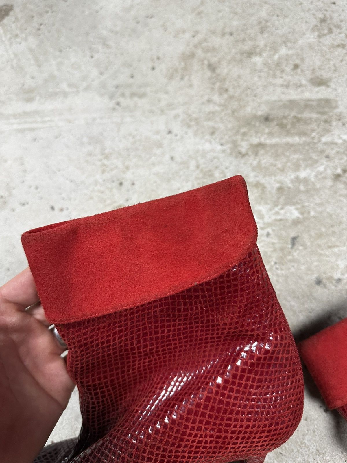 Stuart Weitzman Stuart Weitzman Snakeskin Gradient Red Apollo Botties High Size US 7.5 / IT 37.5 - 15 Thumbnail