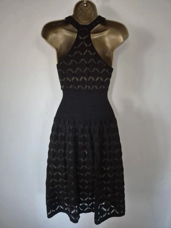 Vintage Vintage knitted dress Size M / US 6-8 / IT 42-44 - 4 Thumbnail