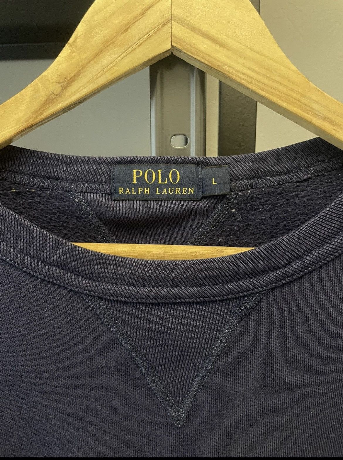 Polo Ralph Lauren Vintage Polo Ralph Lauren Sweatshirt Size US L / EU 52-54 / 3 - 3 Thumbnail