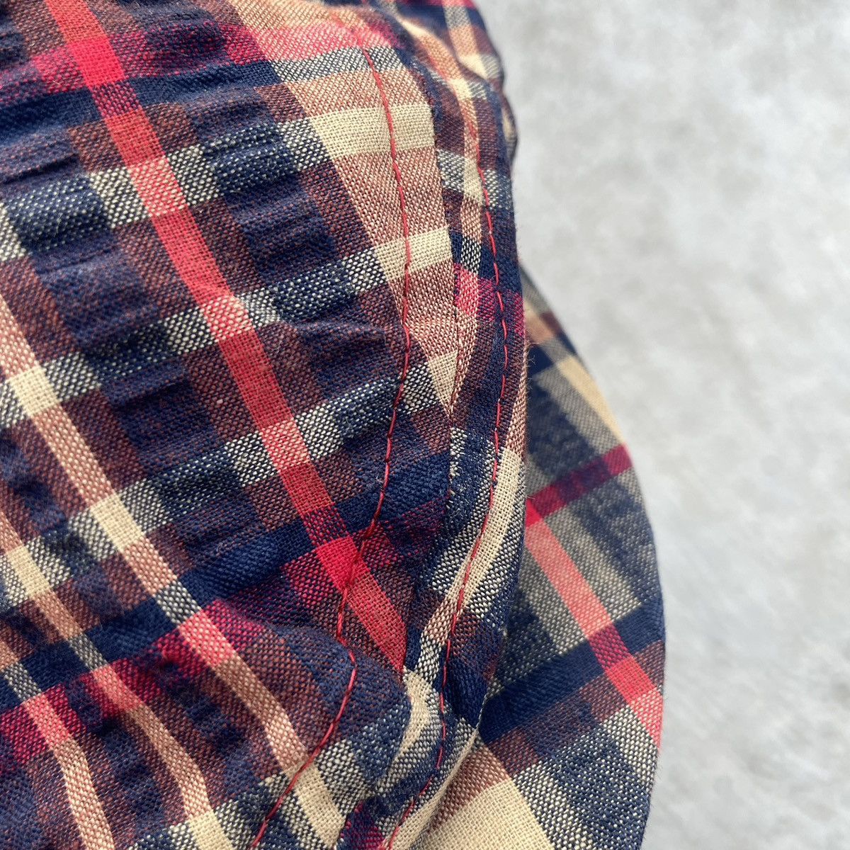 Japanese Brand × Vintage Vintage Tartan flat cap by skyline Size ONE SIZE - 9 Thumbnail