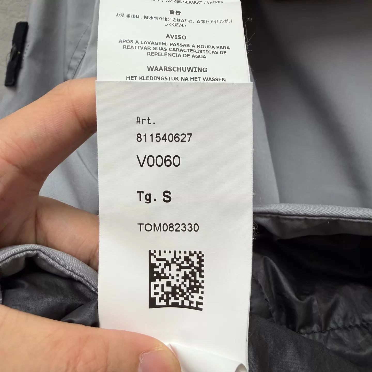 Stone Island Stone Island 23FW Softshell Padded Jkt Gray S 99New Size US S / EU 44-46 / 1 - 7 Thumbnail