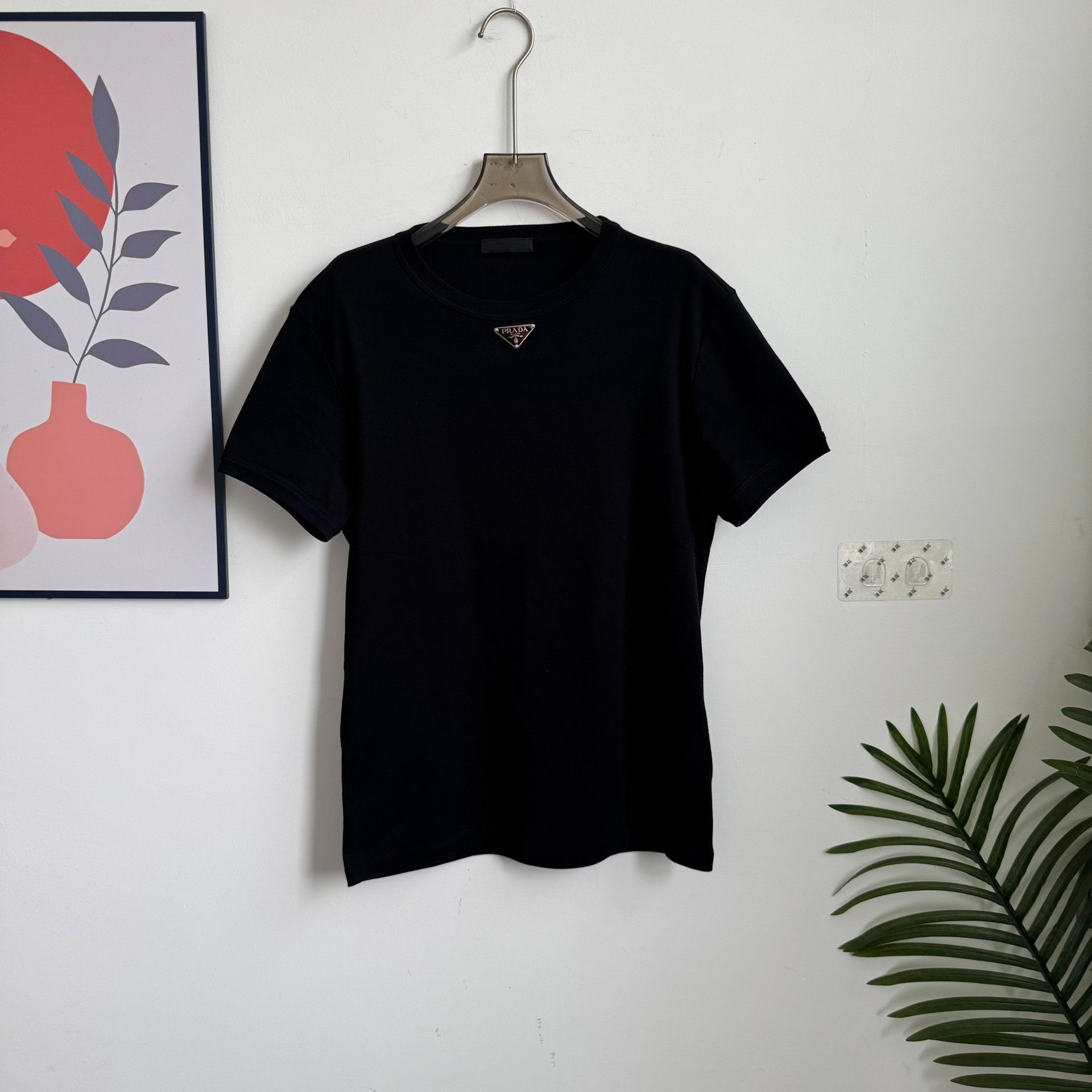 Prada Prada Triangle Logo T-Shirt Size M Size US M / EU 48-50 / 2 - 1 Thumbnail