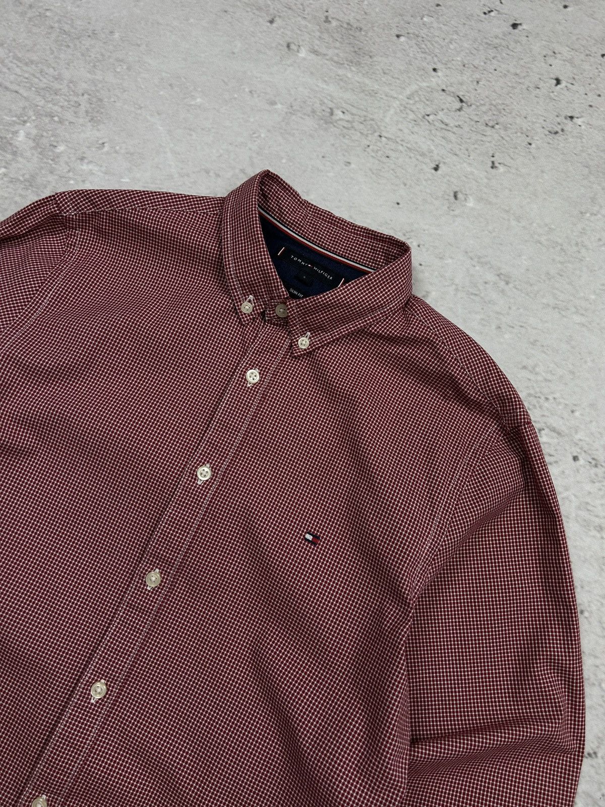 Tommy Hilfiger × Vintage 🔥VINTAGE TOMMY HILFIGER PLAID FLANNEL SHIRT 00s🔥 Size US S / EU 44-46 / 1 - 3 Thumbnail