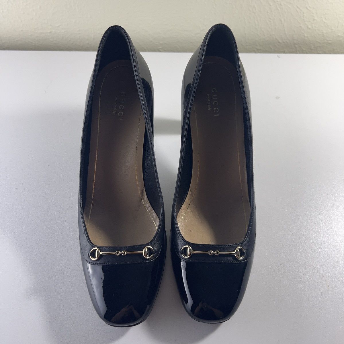 Gucci Gucci Horsebit Black Patent Leather Pumps Size 40 US Sz 10 Size US 10 / IT 40 - 3 Thumbnail