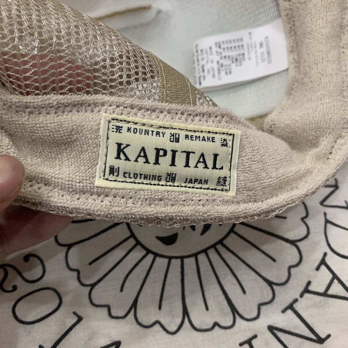 Kapital kapital life kapriccio trucker cap Size ONE SIZE - 6 Thumbnail