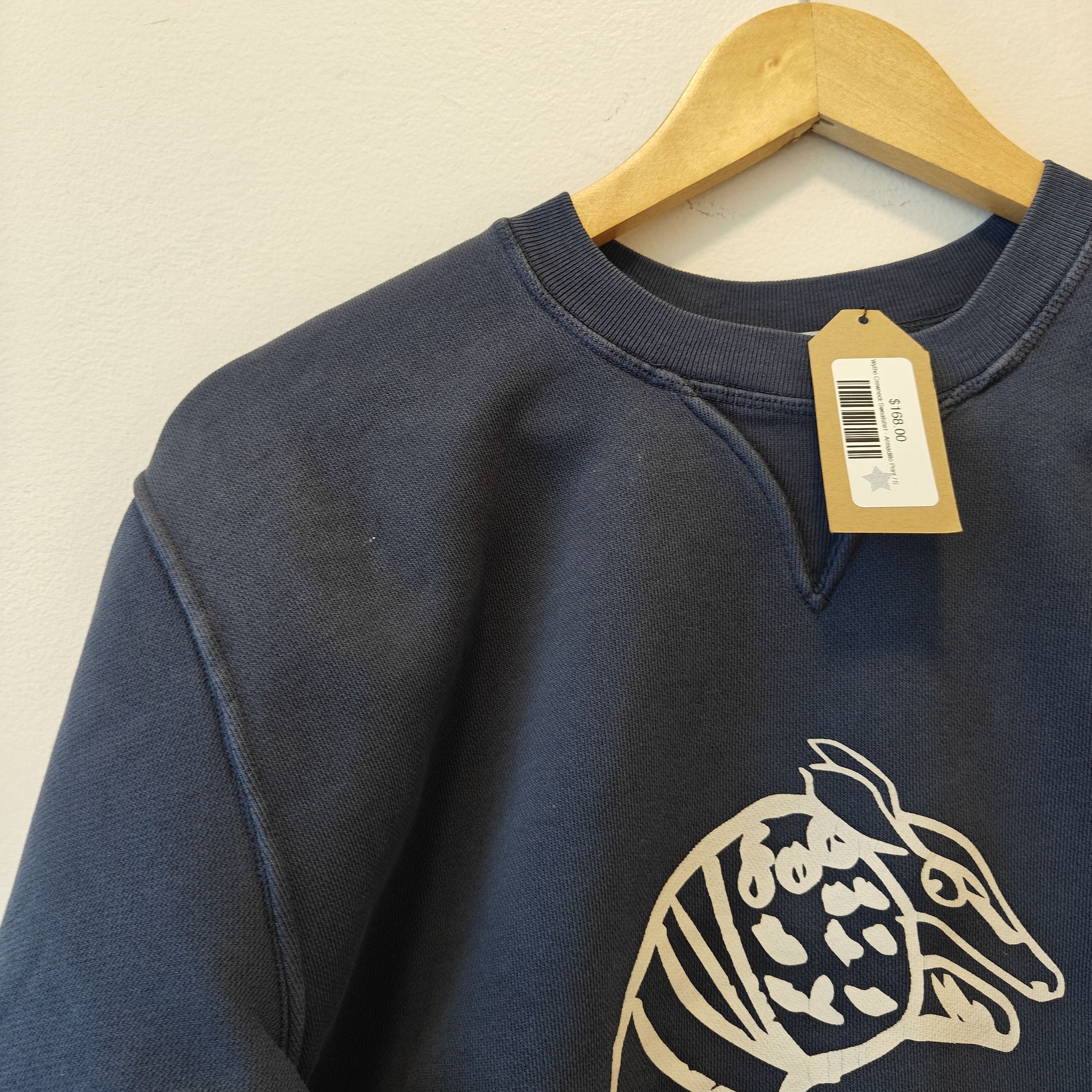 WYTHE NWT Wythe crewneck sweater, armadillo $168 Size US S / EU 44-46 / 1 - 6 Thumbnail