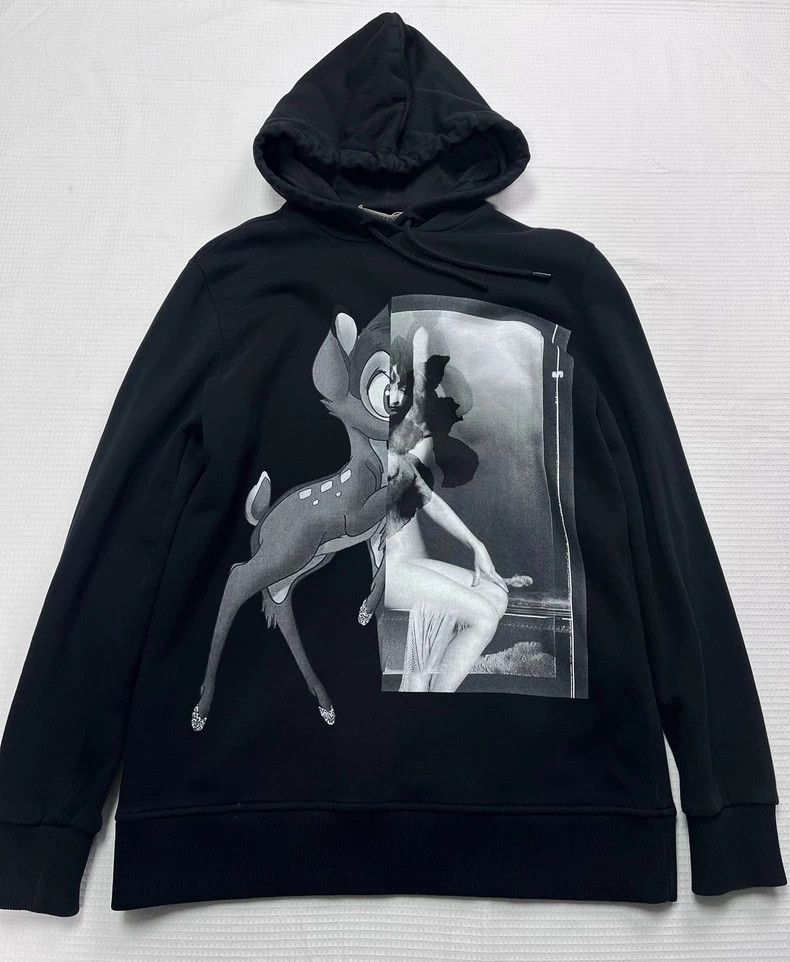 Givenchy Givenchy Black hoodie with deer pattern, size XS Size US XS / EU 42 / 0 - 1 Thumbnail