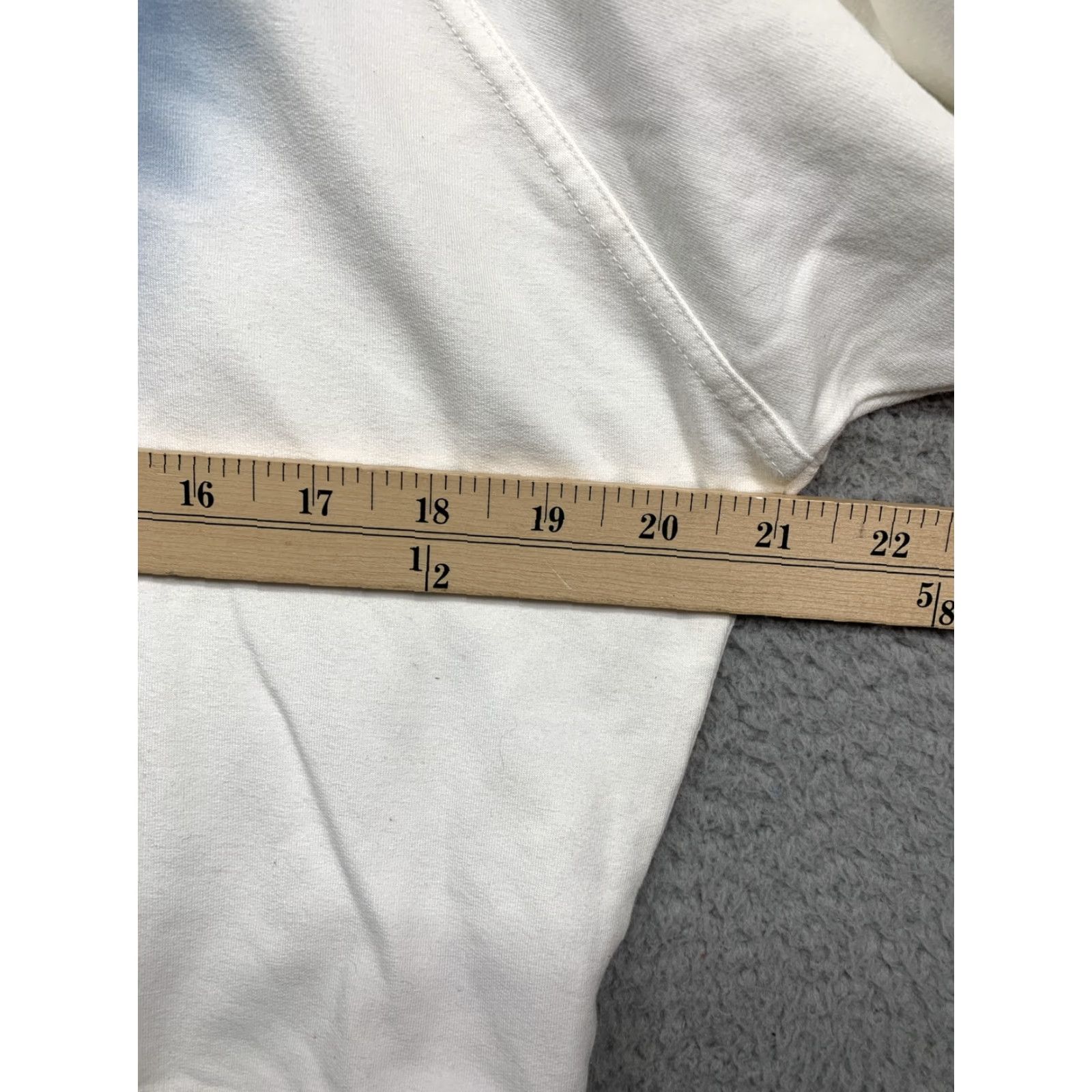 Vintage Joy Lab Women's Cropped Sweatshirt Blue & Cream Logo Activewear Small NWT Shirts? Size S / US 4 / IT 40 - 7 Thumbnail