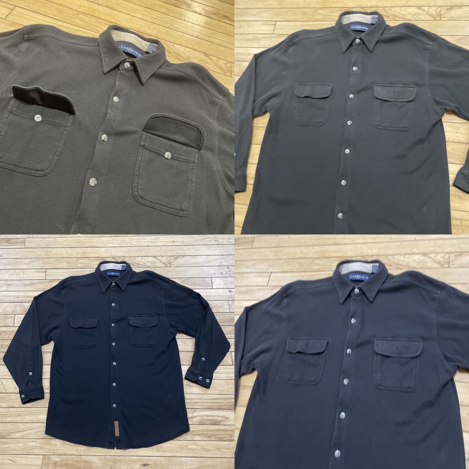 Vintage VINTAGE Chereskin Shirt Men M Black Corduroy Skate 90s grunge y2k streetwear capsule Shirt Mens M Black Corduroy 90s Grunge Skate Vintage Chereskin Size US M / EU 48-50 / 2 - 11 Thumbnail