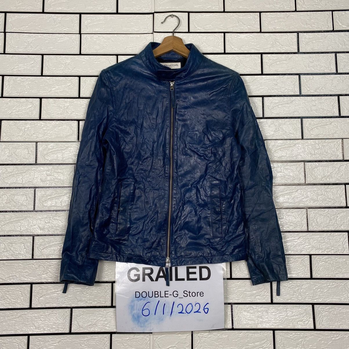 Vanquish 📌Vintage Leather Jacket Vanquish Tokyo Japan Biker Style Size US M / EU 48-50 / 2 - 1 Thumbnail