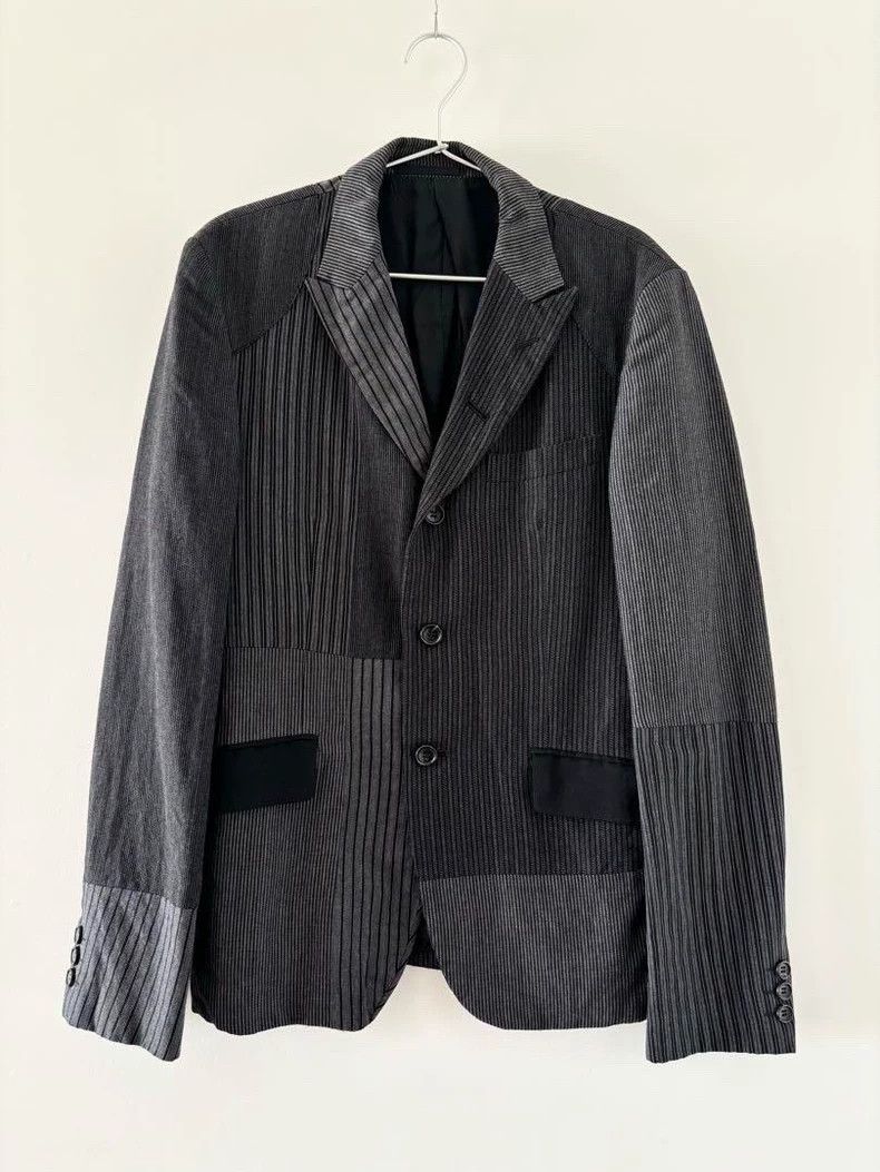Comme des Garcons Comme Des Garcons Splicing suit jacket Size US S / EU 44-46 / 1 - 1 Thumbnail