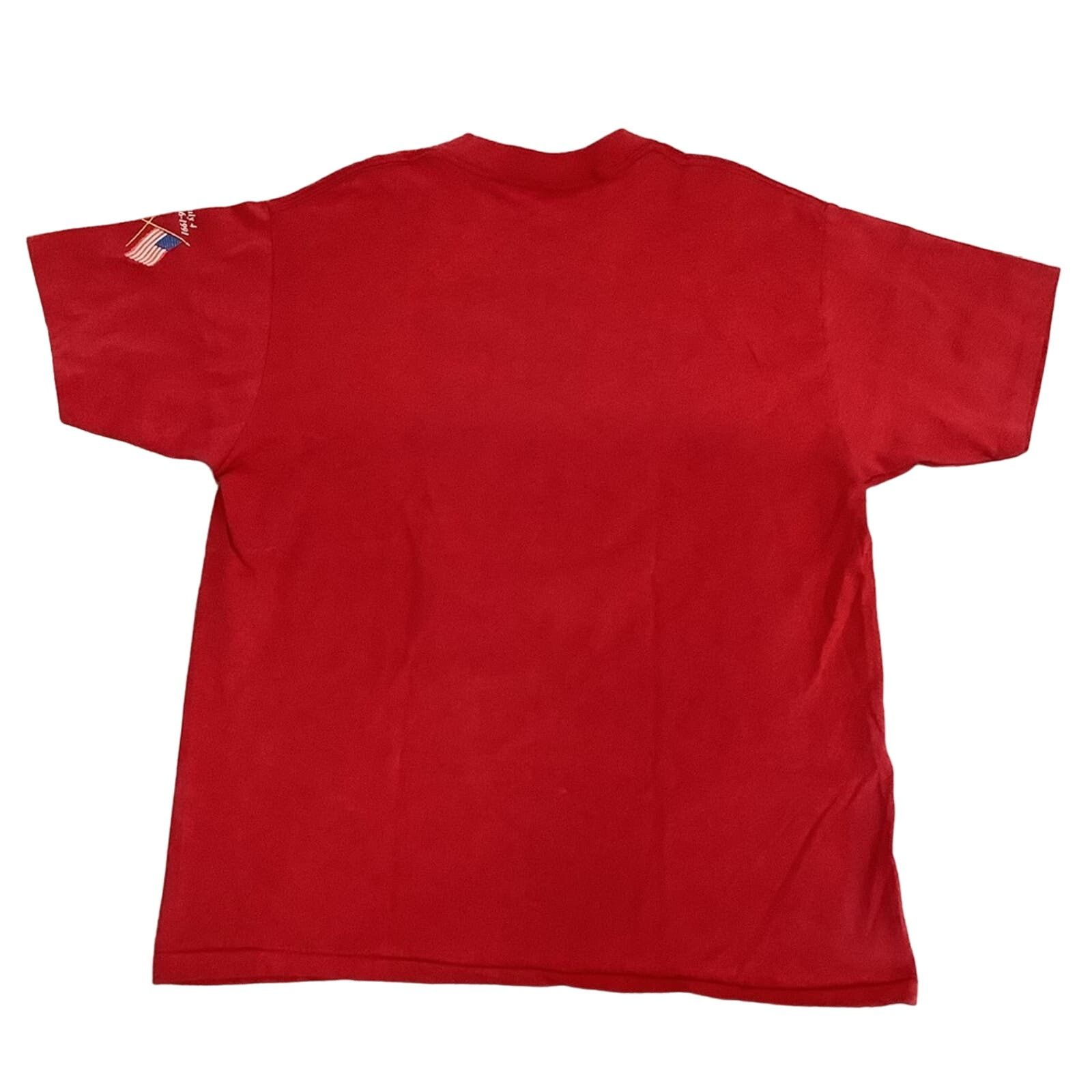 Delta 1991 July 4th America Vintage T-shirt Size US XL / EU 56 / 4 - 6 Thumbnail