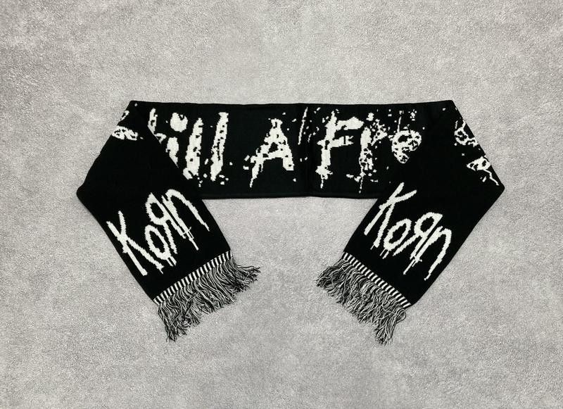 Band Tees Scarf Korn - Still A Freak - nu metal band slipknot Size ONE SIZE - 1 Thumbnail