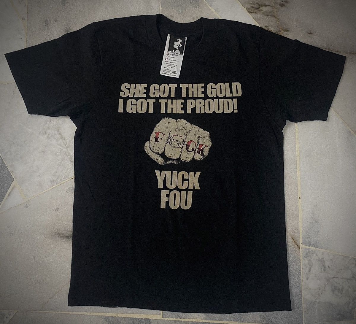Hysteric Glamour × Japanese Brand × Vintage Vintage Hysteric Glamour Yuck Fou Tshirt Size US L / EU 52-54 / 3 - 1 Thumbnail