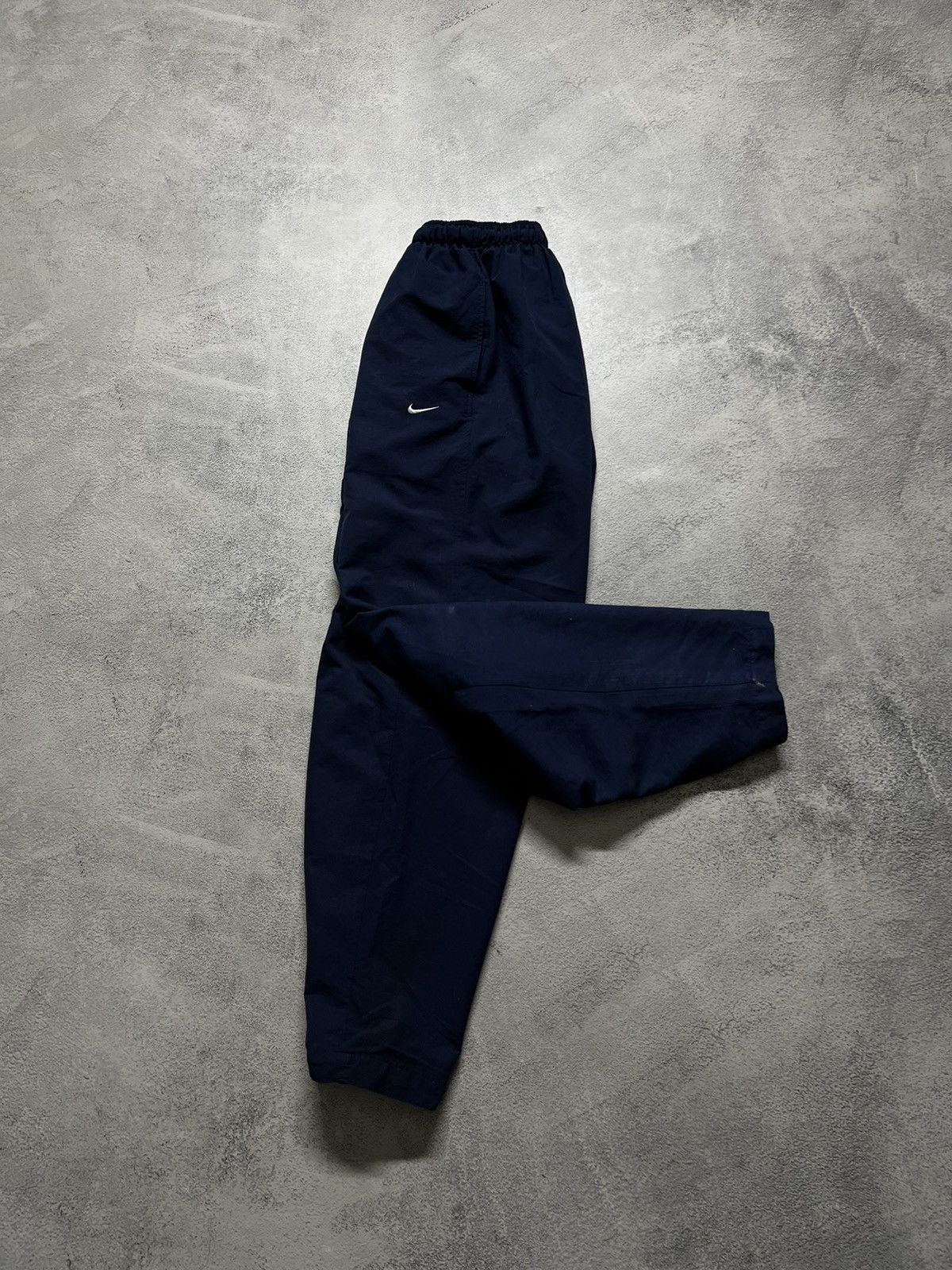 Vintage Vintage Y2K Nike Faded Nylon Mini Swoosh Drill Pants 00’s Size US 30 / EU 46 - 3 Thumbnail