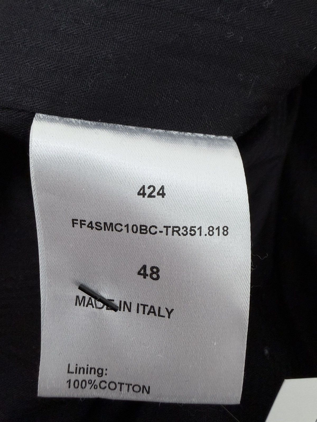 424 pinstripe trench coat Size US M / EU 48-50 / 2 - 6 Thumbnail