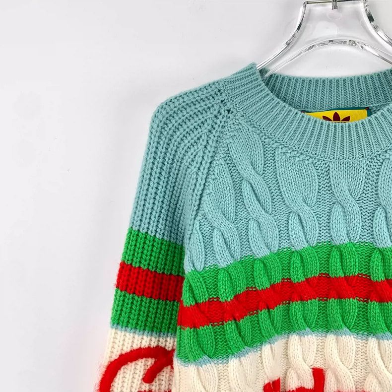 Gucci Gucci Adidas co-branded color-blocked striped letter jacqua Size S / US 4 / IT 40 - 3 Thumbnail