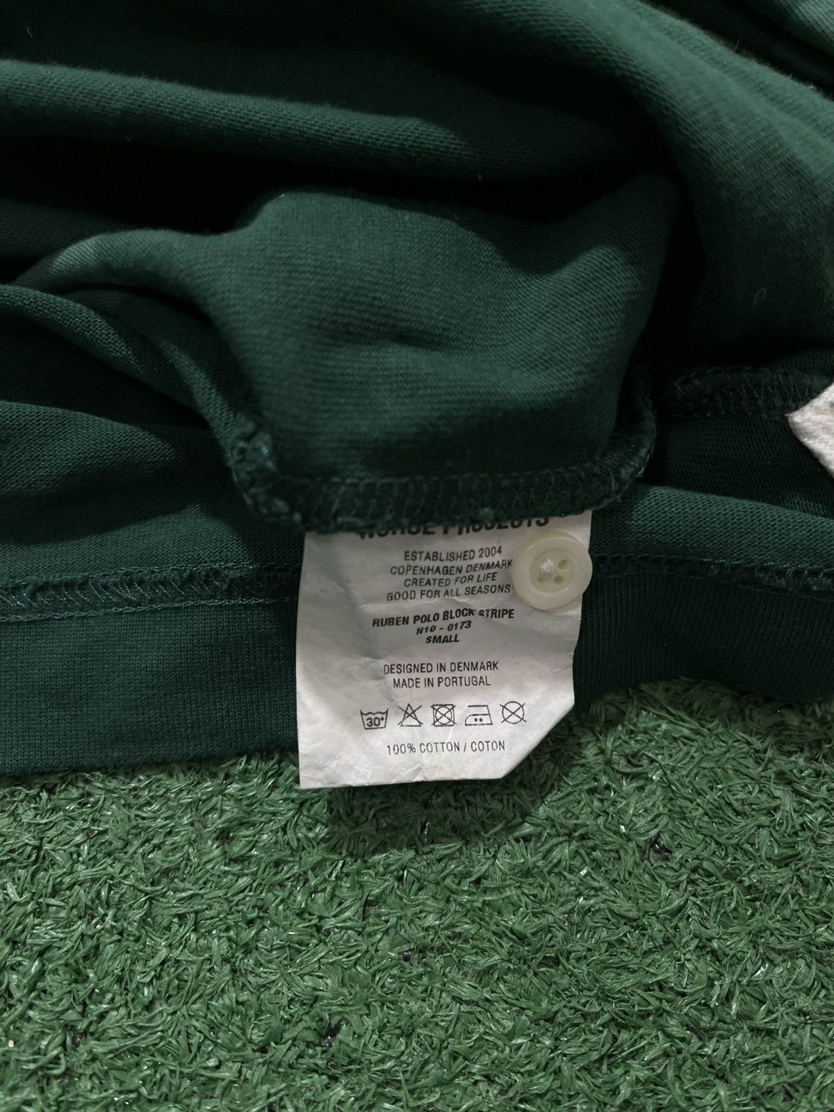 Norse Projects Norse Projects Ruben Polo Sweatshirt Striped Size US S / EU 44-46 / 1 - 4 Thumbnail