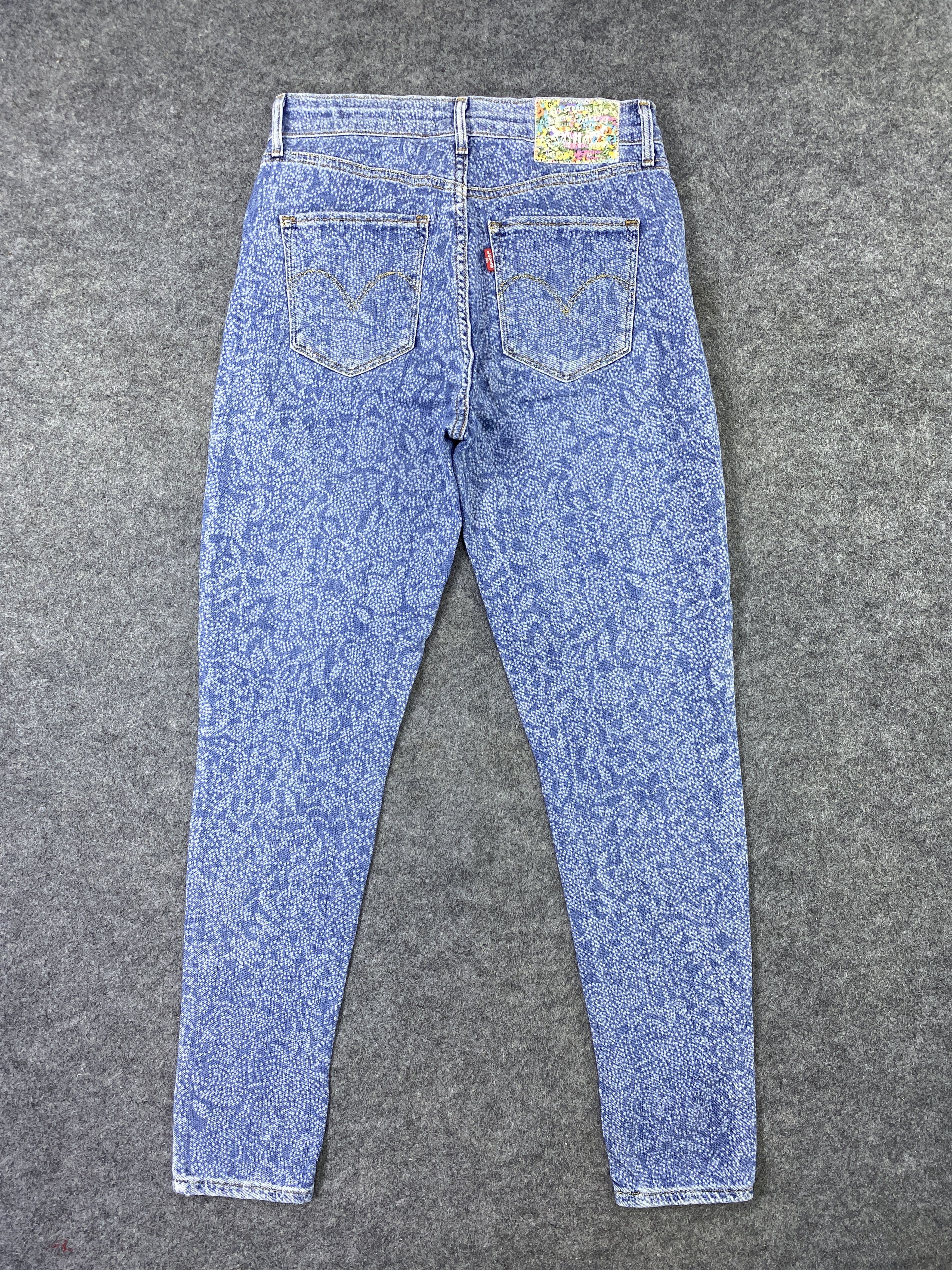 Jean Liberty X Levis Paislee High Rise Ankle Skinny Jeans - J1005 Size US 27 - 3 Thumbnail