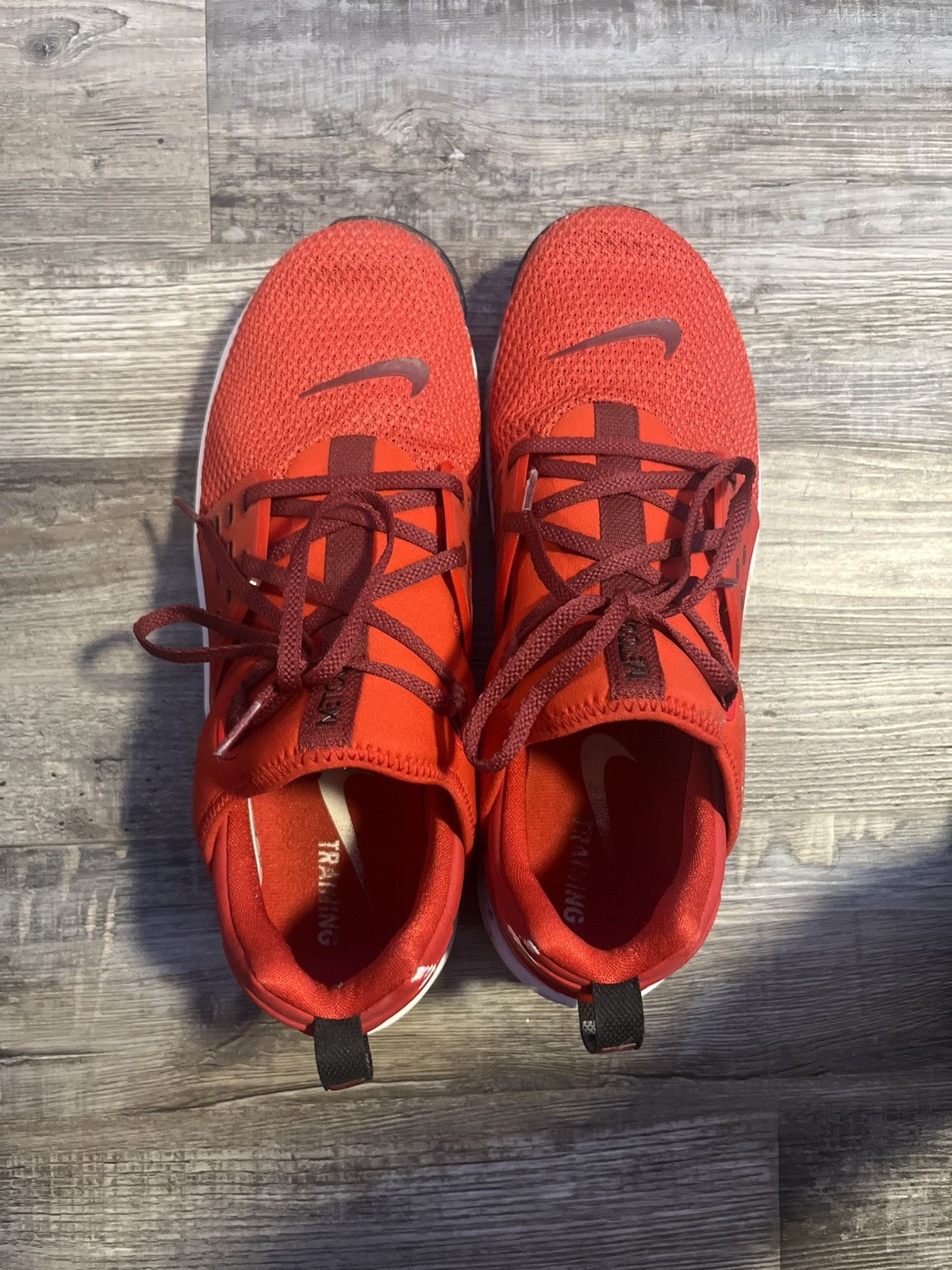 image of Nike Metcon 5 Sneakers in Red, Men's (Size 11)
