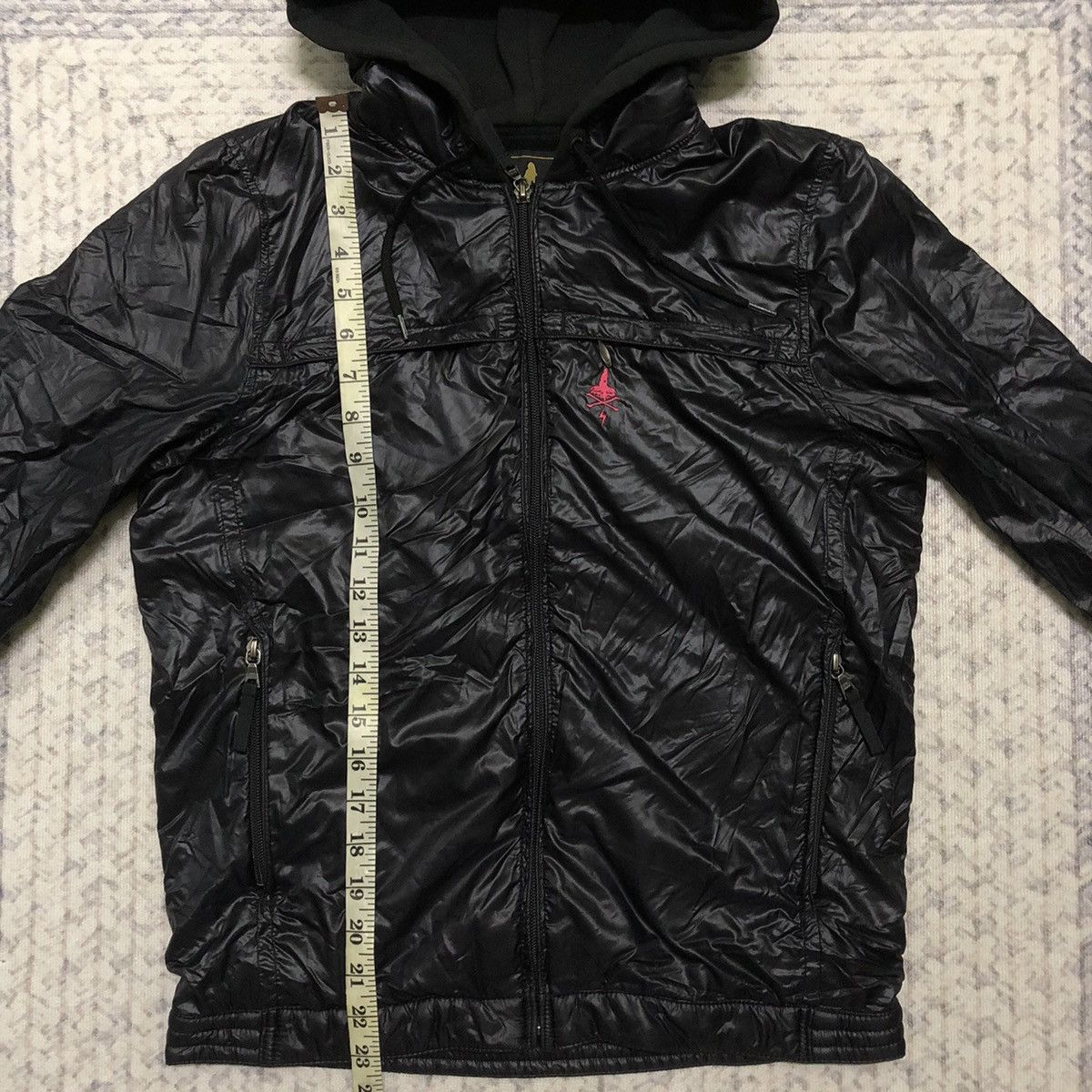 Hysteric Glamour × If Six Was Nine × Japanese Brand Rare Distressed Hysteric Glamour Skull Logo Light Jacket Size US XXS / EU 40 - 17 Thumbnail