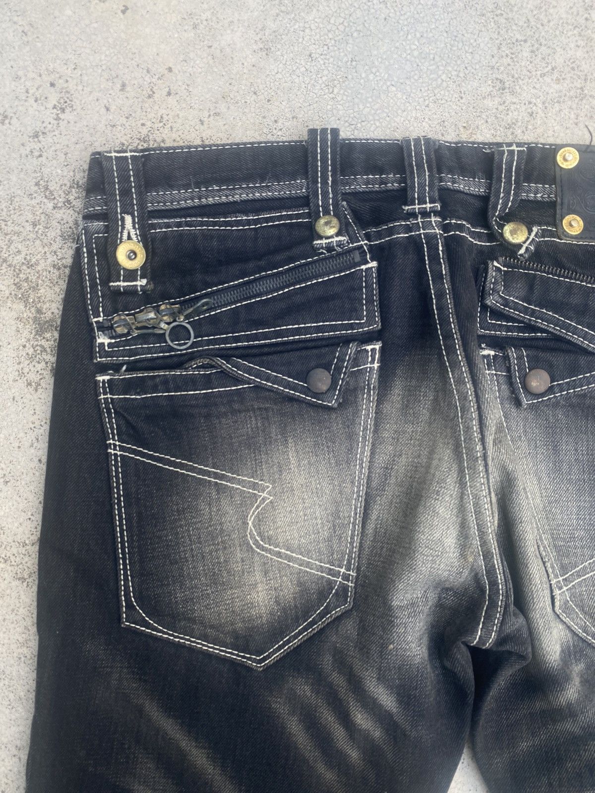 Japanese Brand Japanese Brand Semantic Design Clawmark Straightcut Denim Size US 32 / EU 48 - 18 Thumbnail