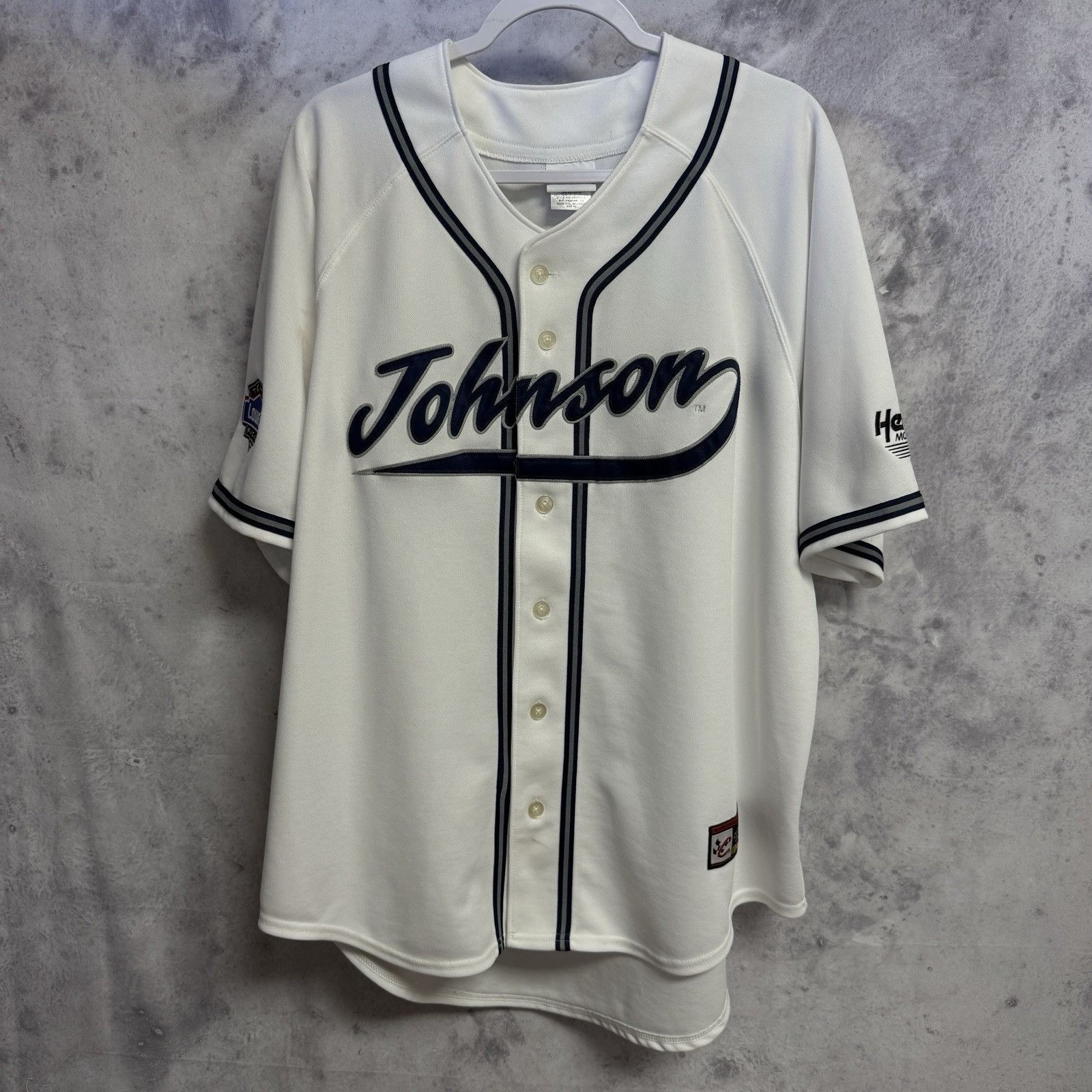 Chase Authentics Jimmy Johnson 48 Nascar Jersey Mens XL White Chase Authentic Size US XL / EU 56 / 4 - 2 Thumbnail