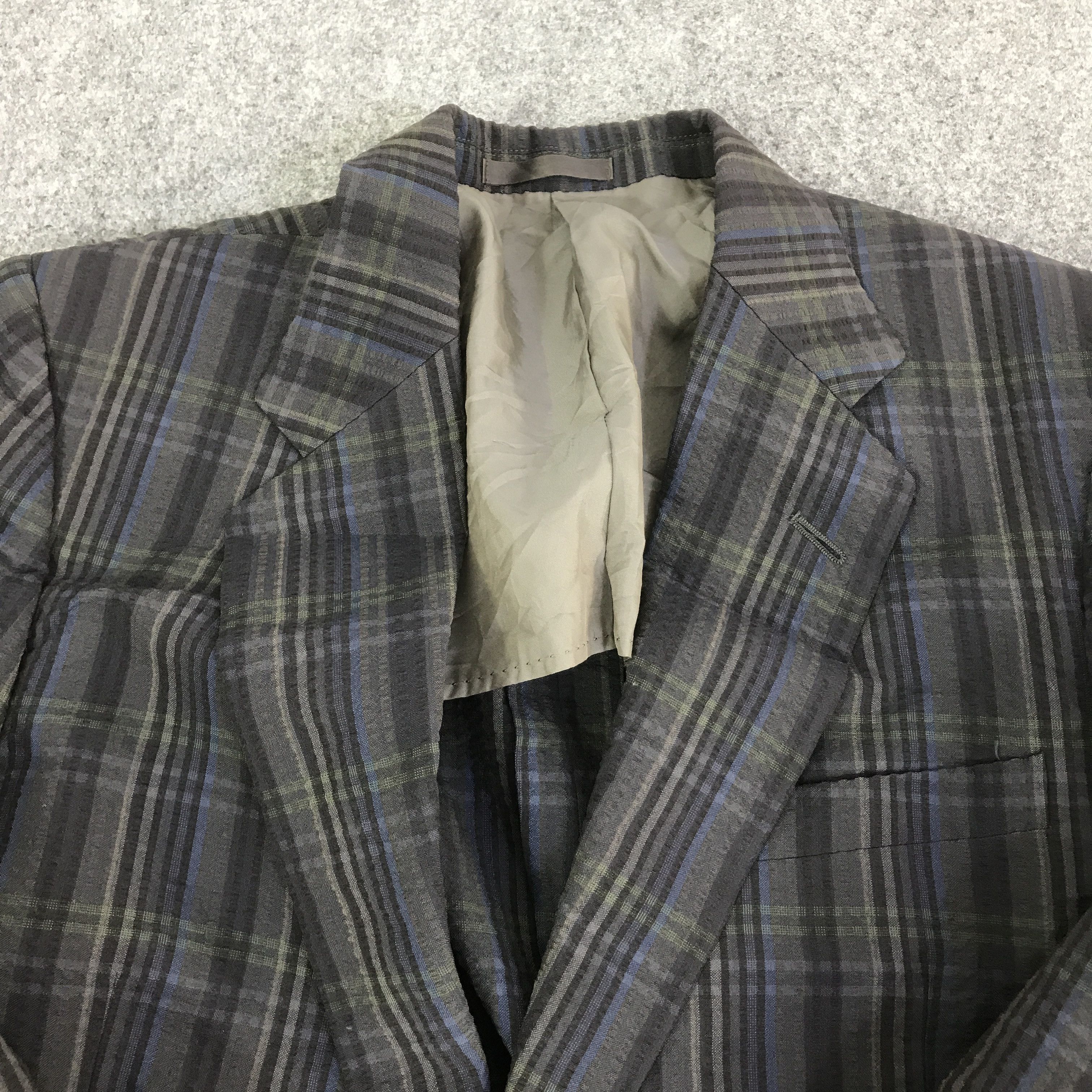 Burberry BURBERRY BLAZER TARTAN JAPAN JACKET K122B18 Size US M / EU 48-50 / 2 - 8 Thumbnail