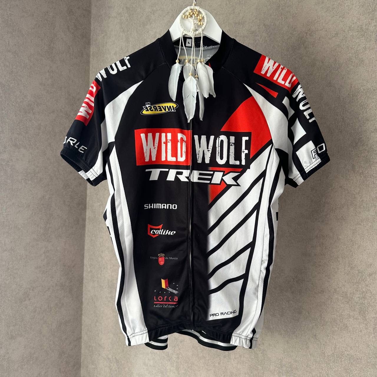 Vintage Vintage Wild Wolf Trek Cycling Jersey T-shirts Y2K 00s Size US L / EU 52-54 / 3 - 1 Thumbnail