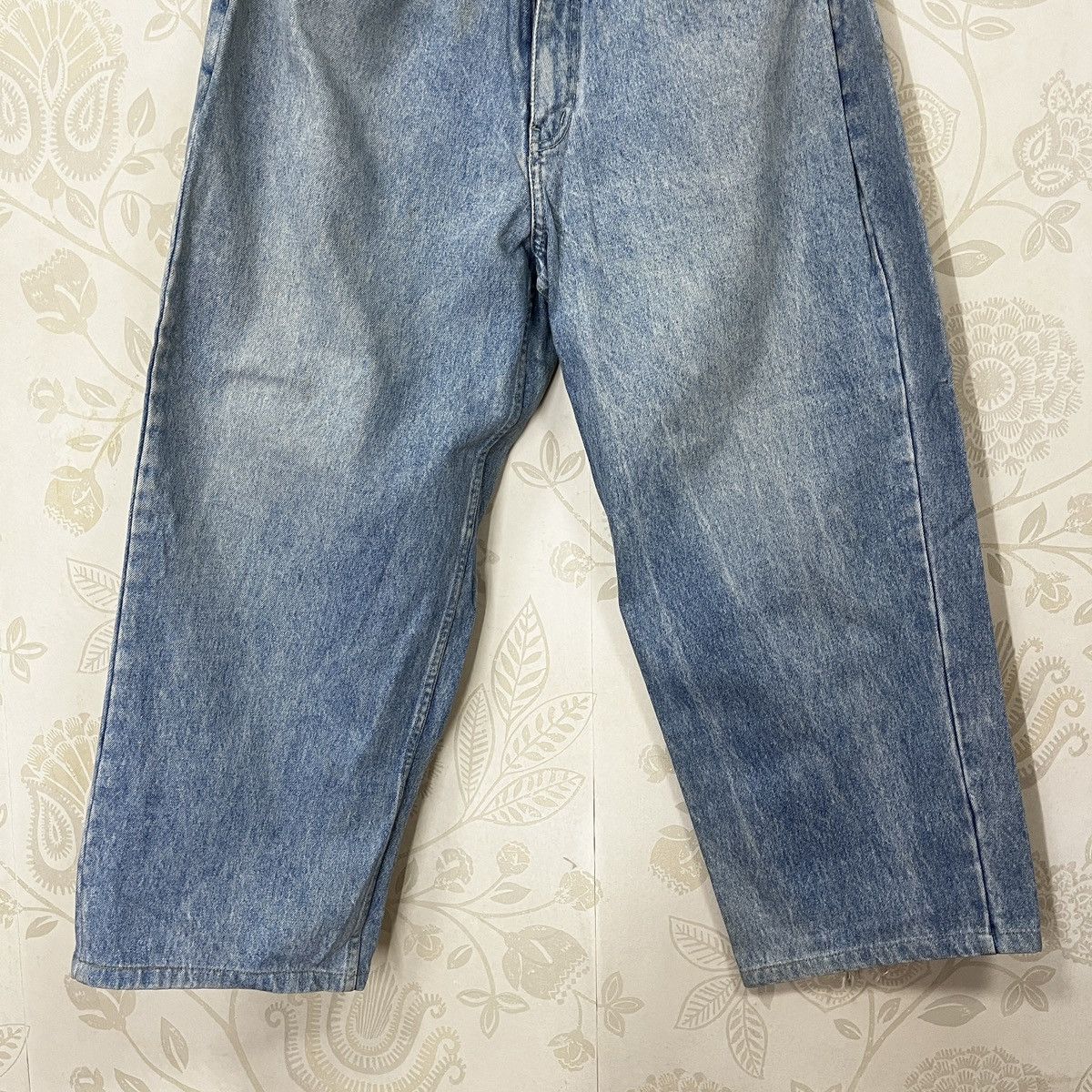 Guess × Vintage Vintage 90s GUESS USA Baggy Denim Size US 32 / EU 48 - 9 Thumbnail