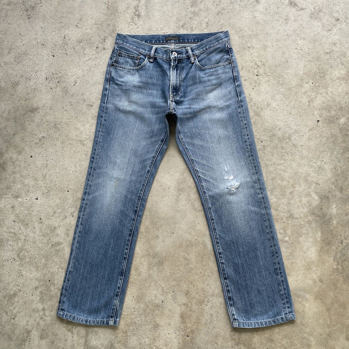 Japanese Brand × Jean × Vintage Vintage Japanese Brand Faded Jeans Denim Pants W32x30 Size US 32 / EU 48 - 1 Thumbnail