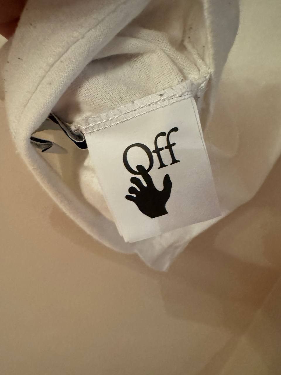 Off-White Off-White Peace Worldwide T-Shirt White Size US XXS / EU 40 - 5 Thumbnail