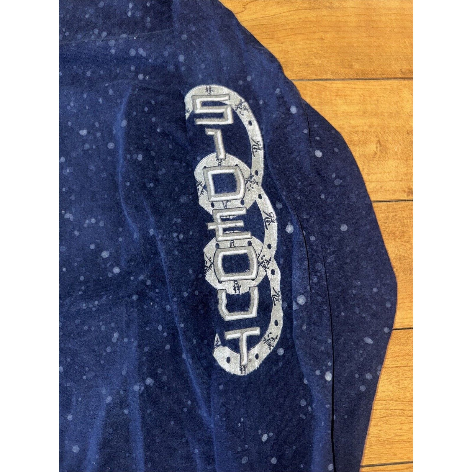 Sideout × Vintage Vintage Sideout Long Sleeve T-Shirt Navy Blue L Dragon Y2K Size US L / EU 52-54 / 3 - 3 Thumbnail