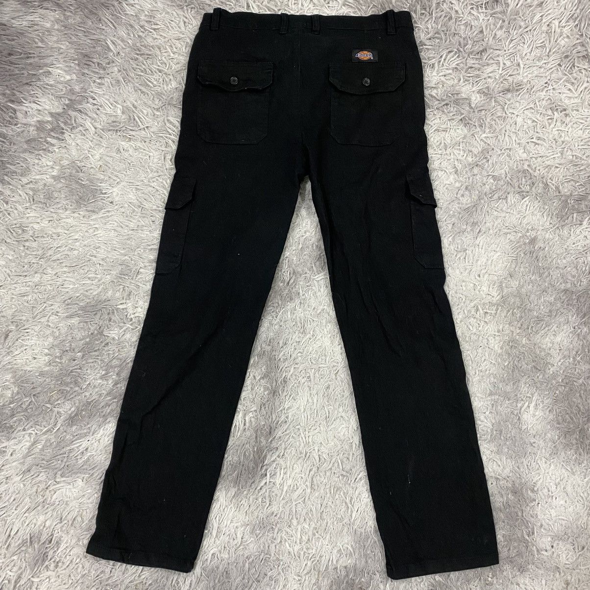 Dickies × Vintage Dickies black cargo pocket pant stretch Size US 34 / EU 50 - 2 Thumbnail