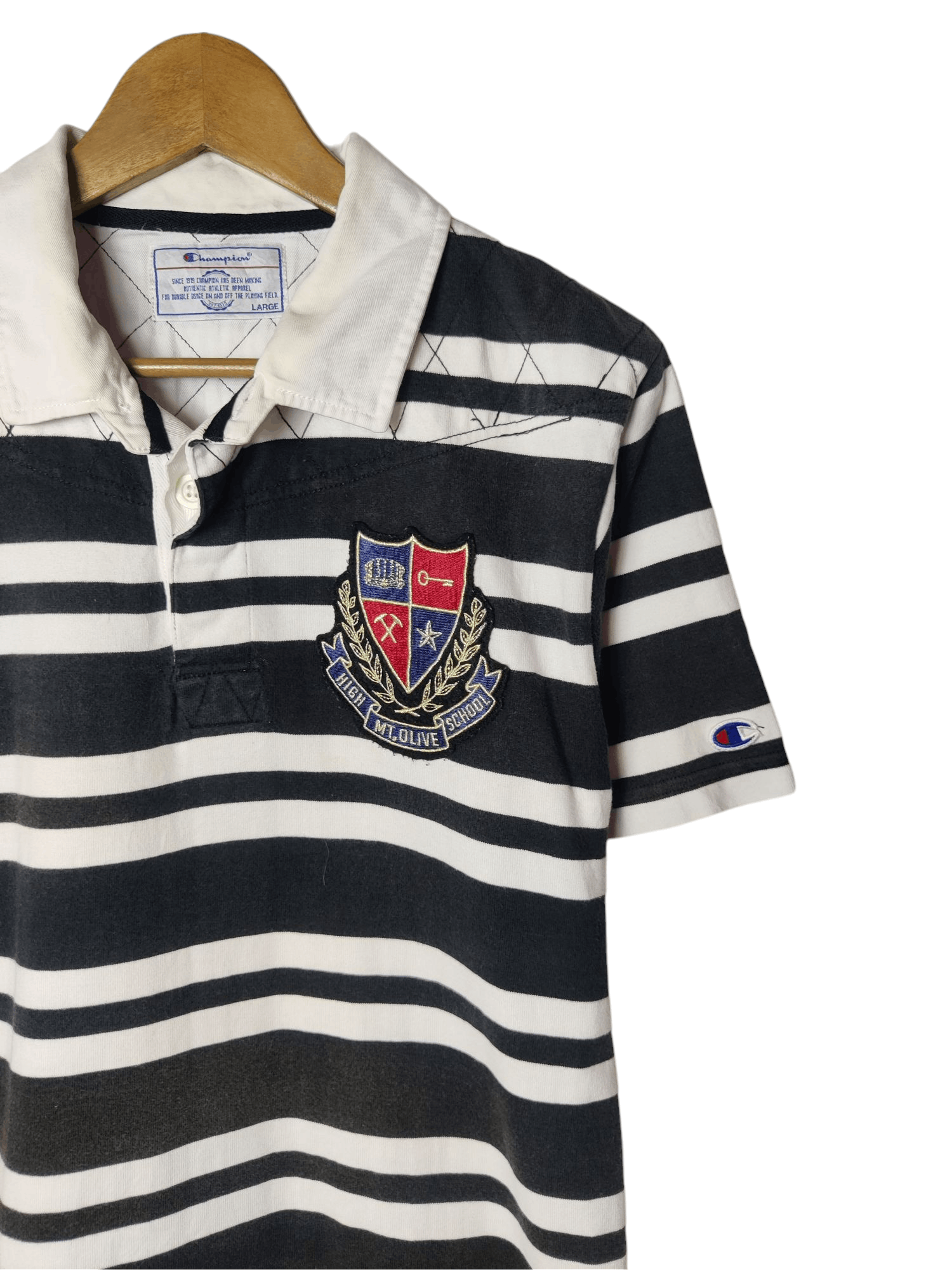 Champion Vintage Champions Stripes Shirt Size US M / EU 48-50 / 2 - 2 Thumbnail