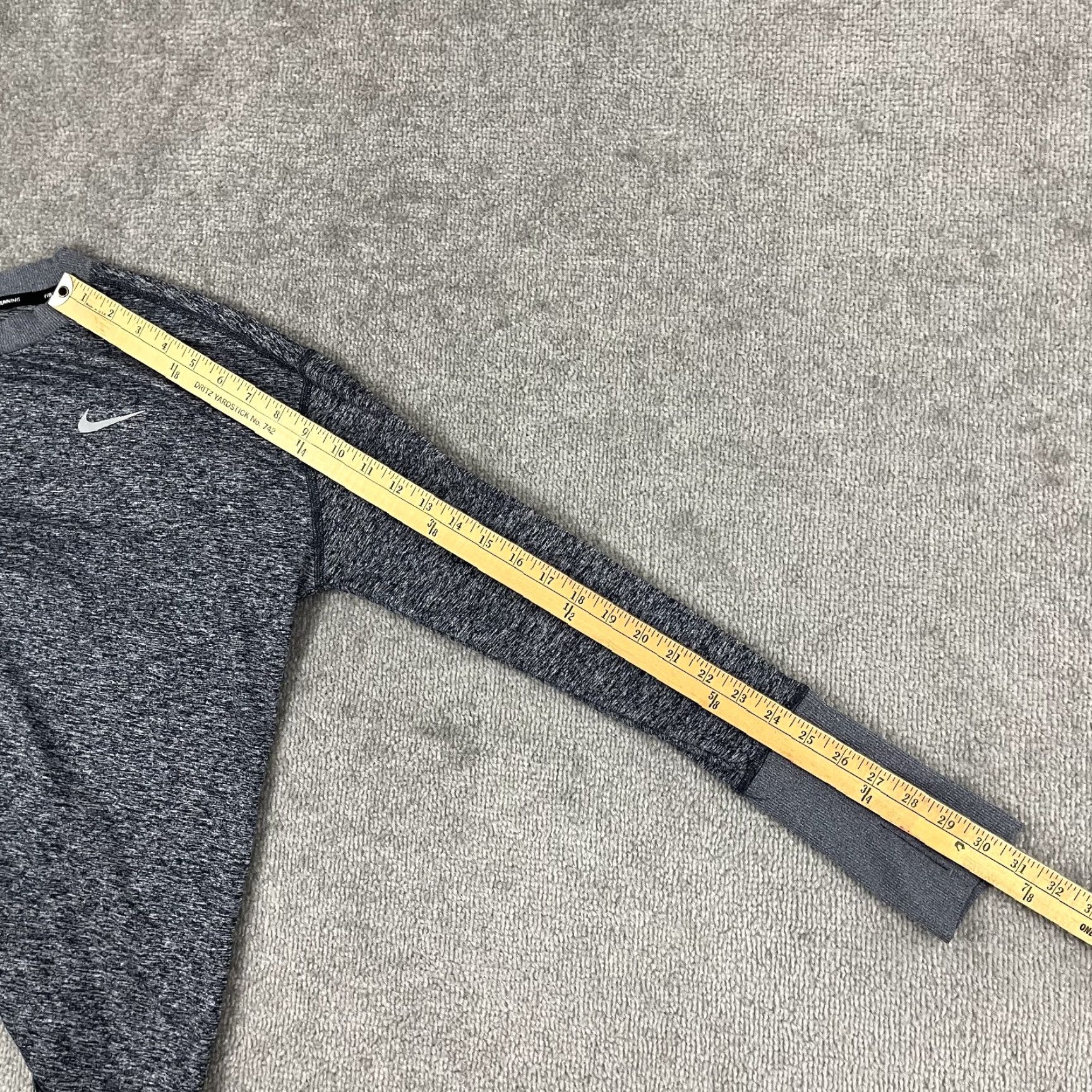 Nike Nike Shirt Womens Large Element Dri-Fit Long Sleeve Running Blue Gym 928741-451 Size L / US 10 / IT 46 - 6 Thumbnail