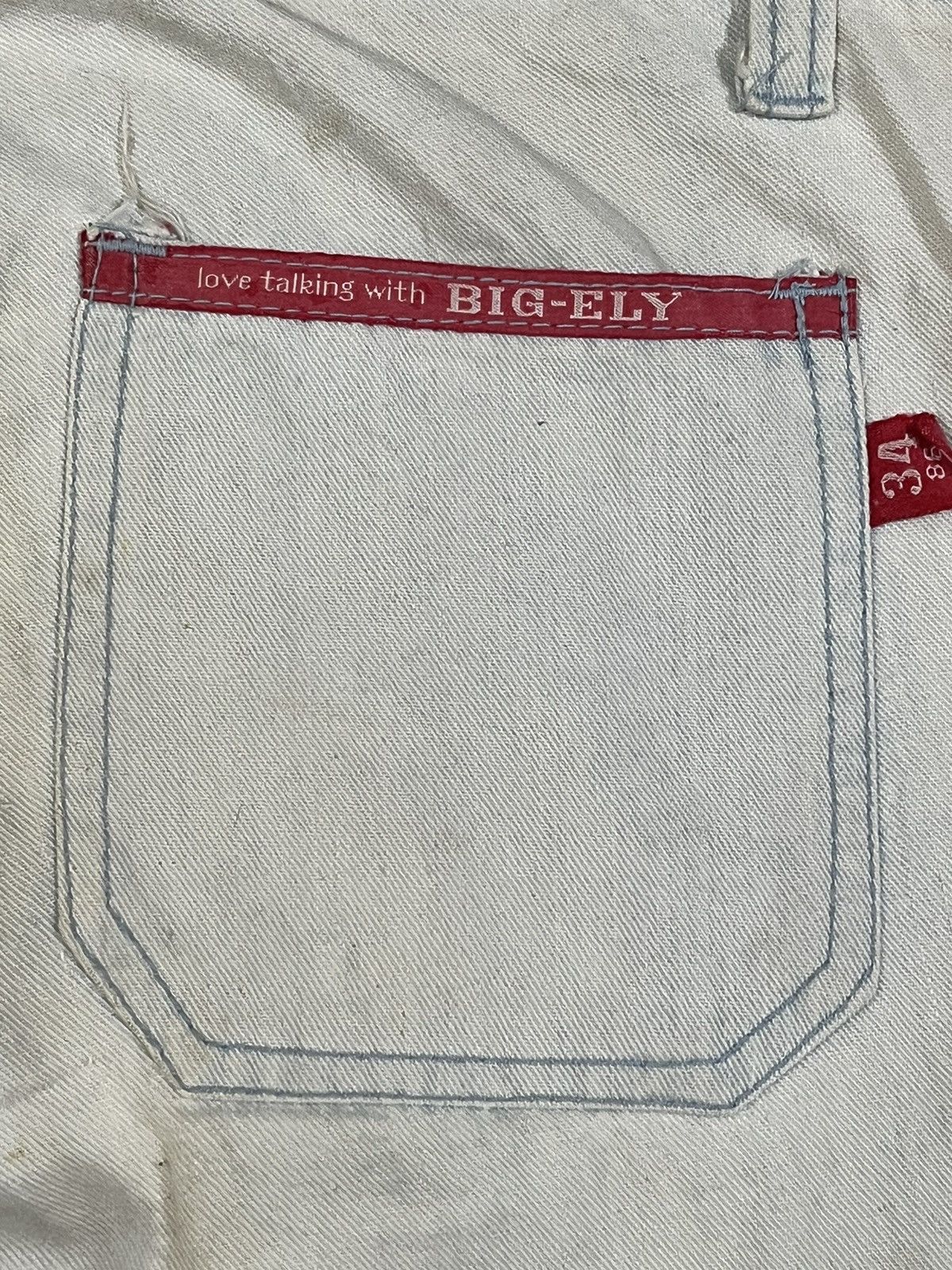 Japanese Brand × Vintage Vintage Japanese Brand Bootcut Bush Pants Denim Size US 34 / EU 50 - 8 Thumbnail