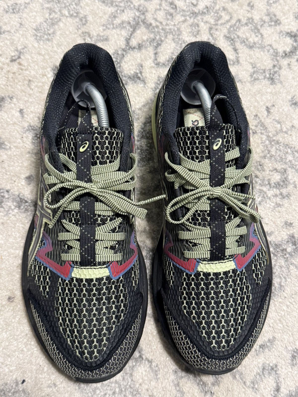Asics × Kiko Kostadinov Asics x Kiko US4-S Gel Terrain black neon lime Size US 10.5 / EU 43-44 - 5 Thumbnail