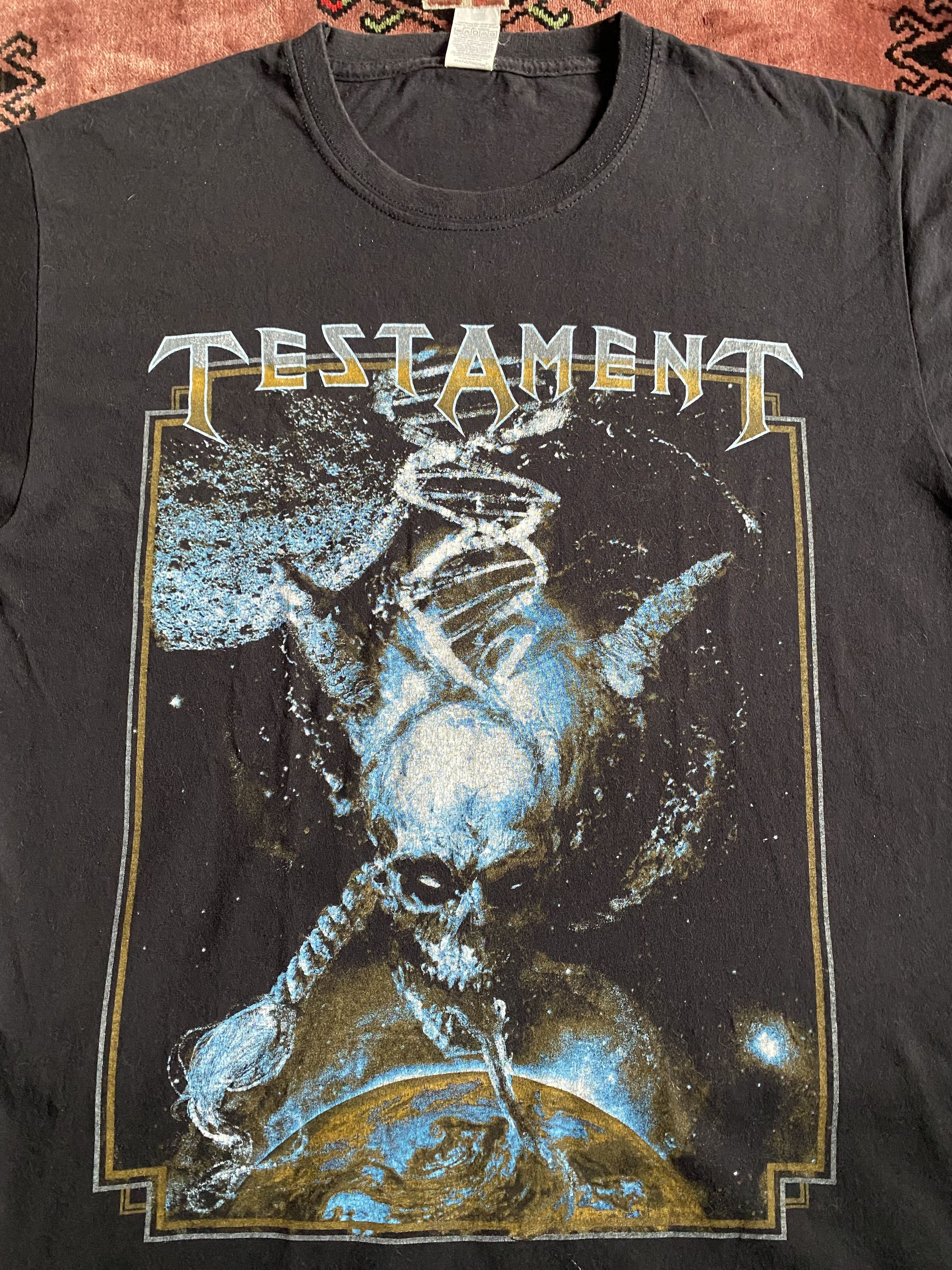 Band Tees Testament Metal Band Tee Size US M / EU 48-50 / 2 - 3 Thumbnail