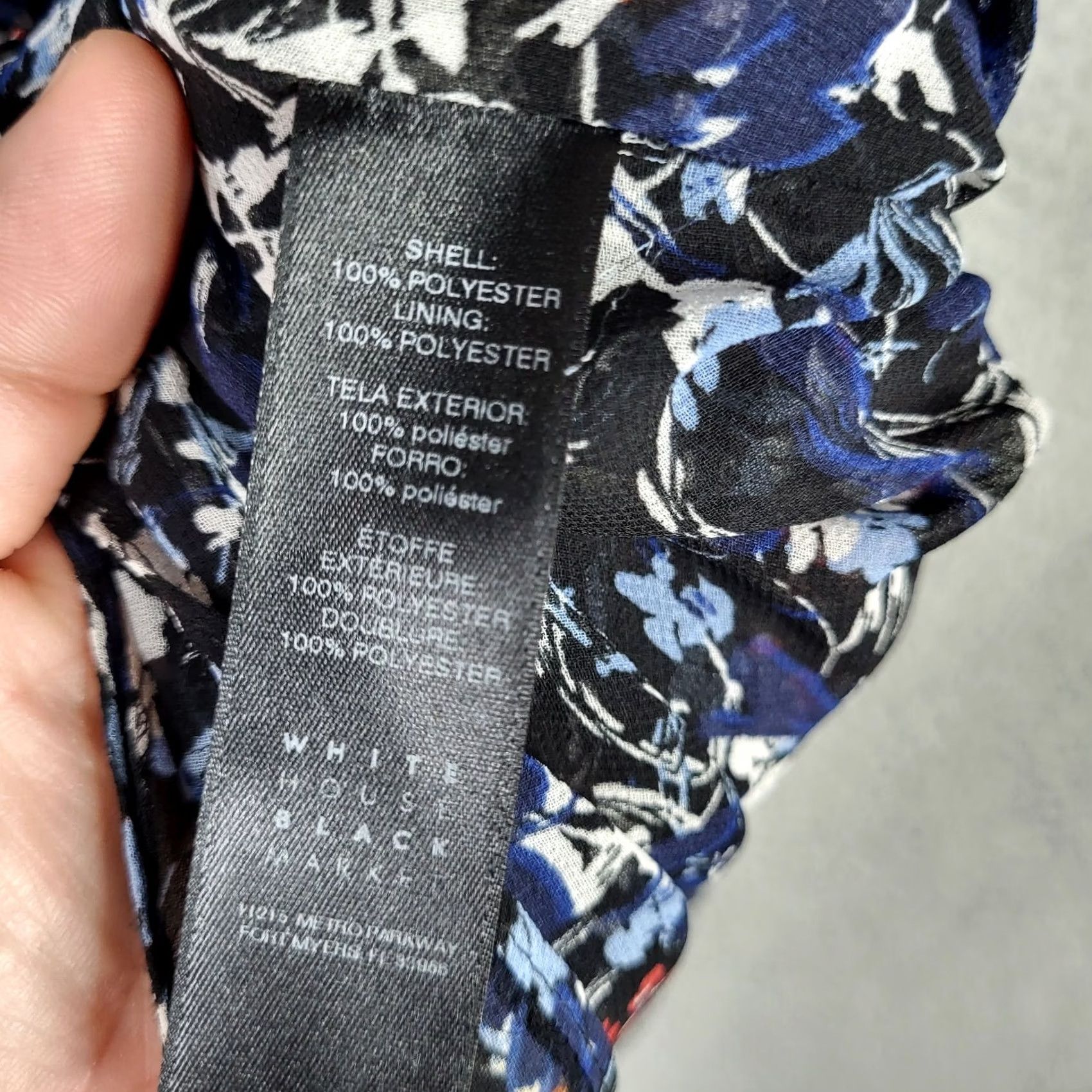 White House Black Market White House Black Market Blouse Shirt Women Floral Sleeveless High Neck Zipper 1/4 Size 6 Black Size M / US 6-8 / IT 42-44 - 6 Thumbnail